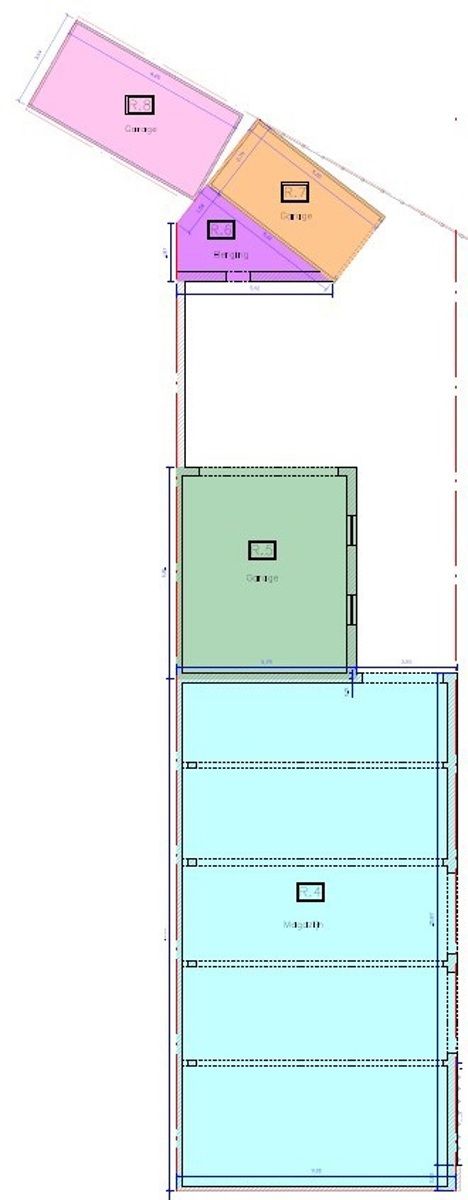 Lot van 1 magazijn, 3 garageboxen, 1 berging en 5 parkings foto 17