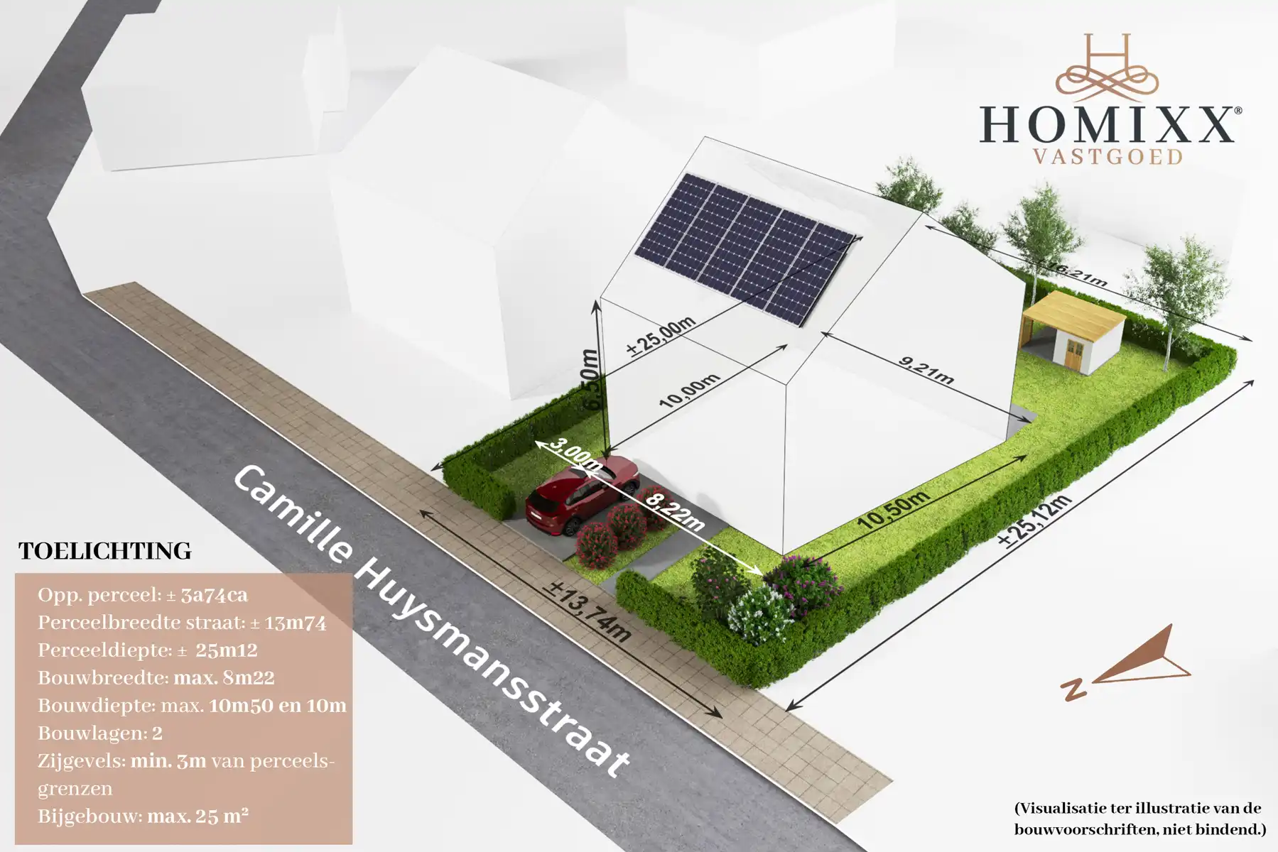 Prachtige bouwgrond in doodlopende straat foto 5