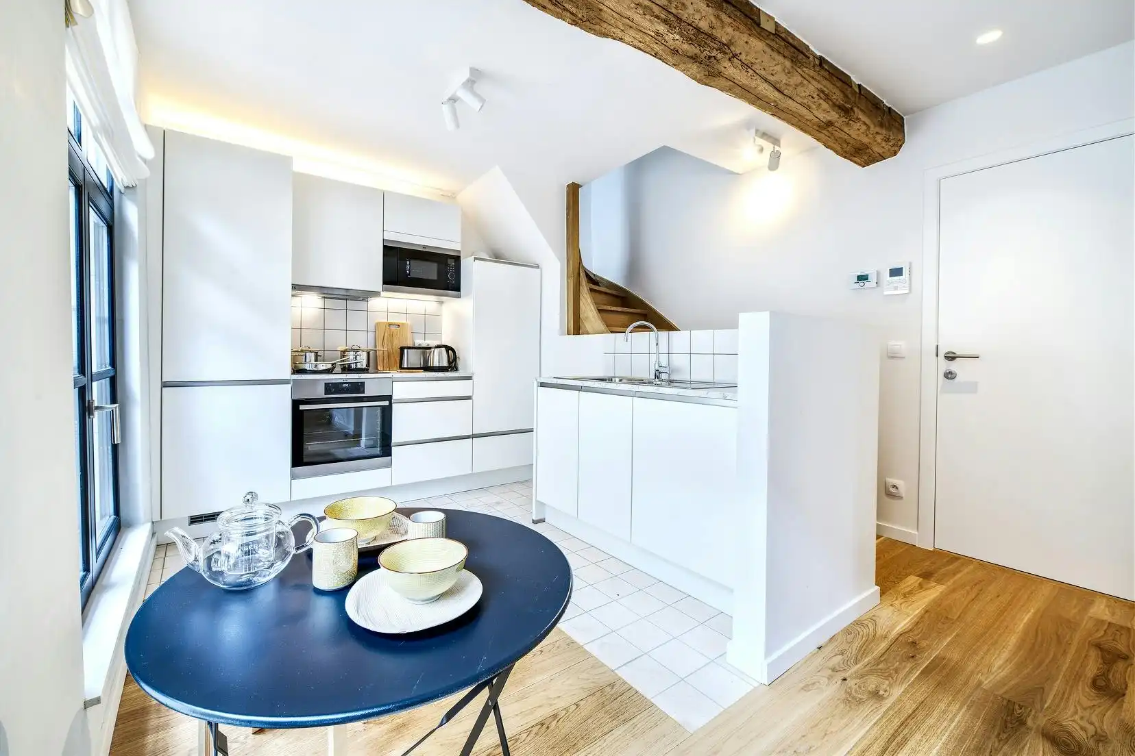 Gemeubeld appartement met slaapkamer aan Grote Markt Brussel foto 2