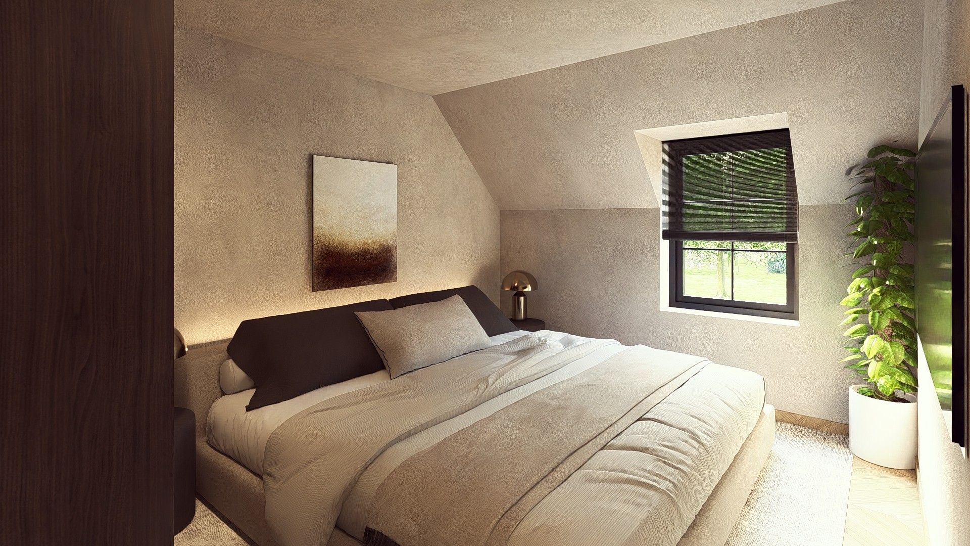 Ruime casco-nieuwbouwwoning met 3 slpk'ers op een perceel van 4a 23ca foto 24