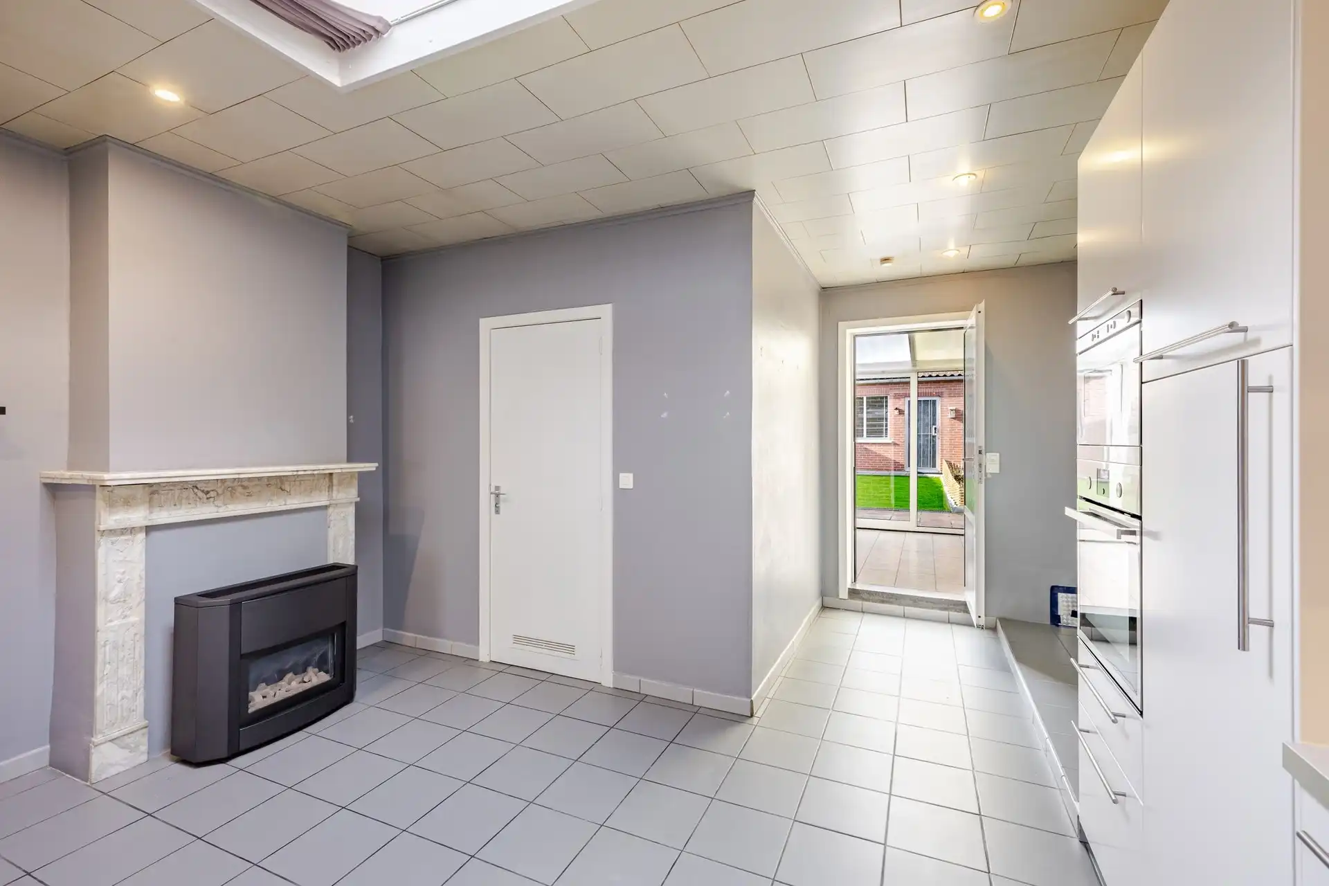 Leuke rijwoning in doodlopende straat in Wetteren foto 8