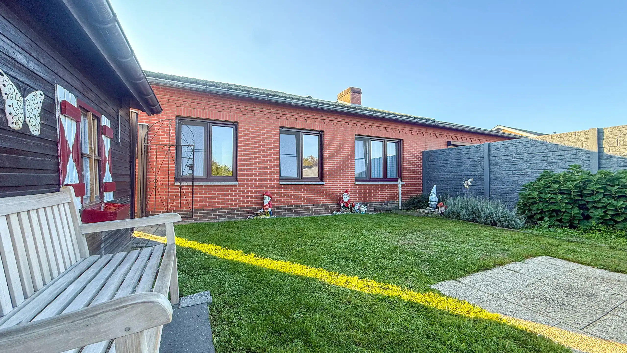 Gelijkvloerse woning met 3 slpks en grote garage te Heusden! foto 43
