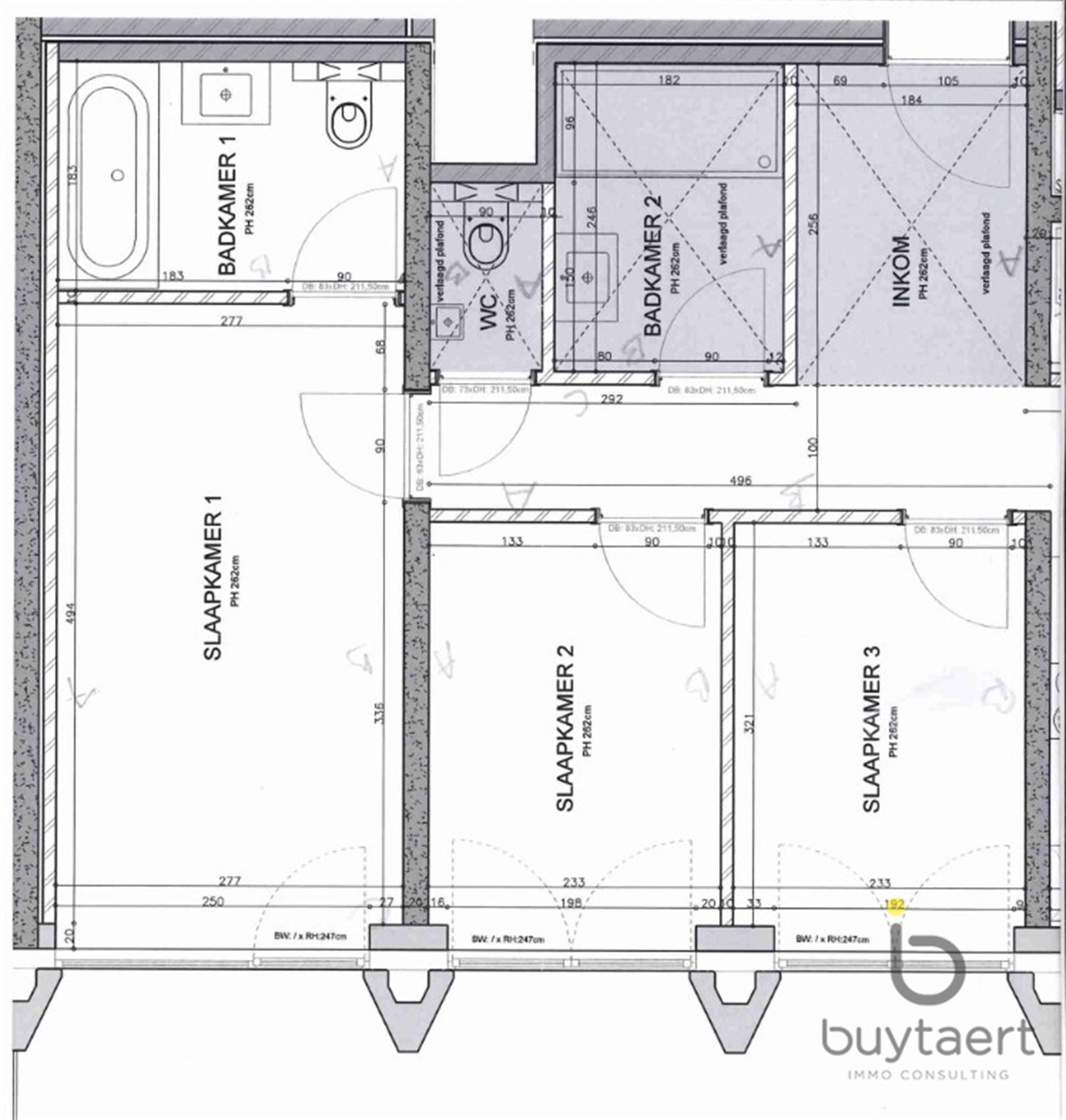 Luxe 3 slpk appartement met een gigantisch terras met zicht op het Kempisch dok. foto 55