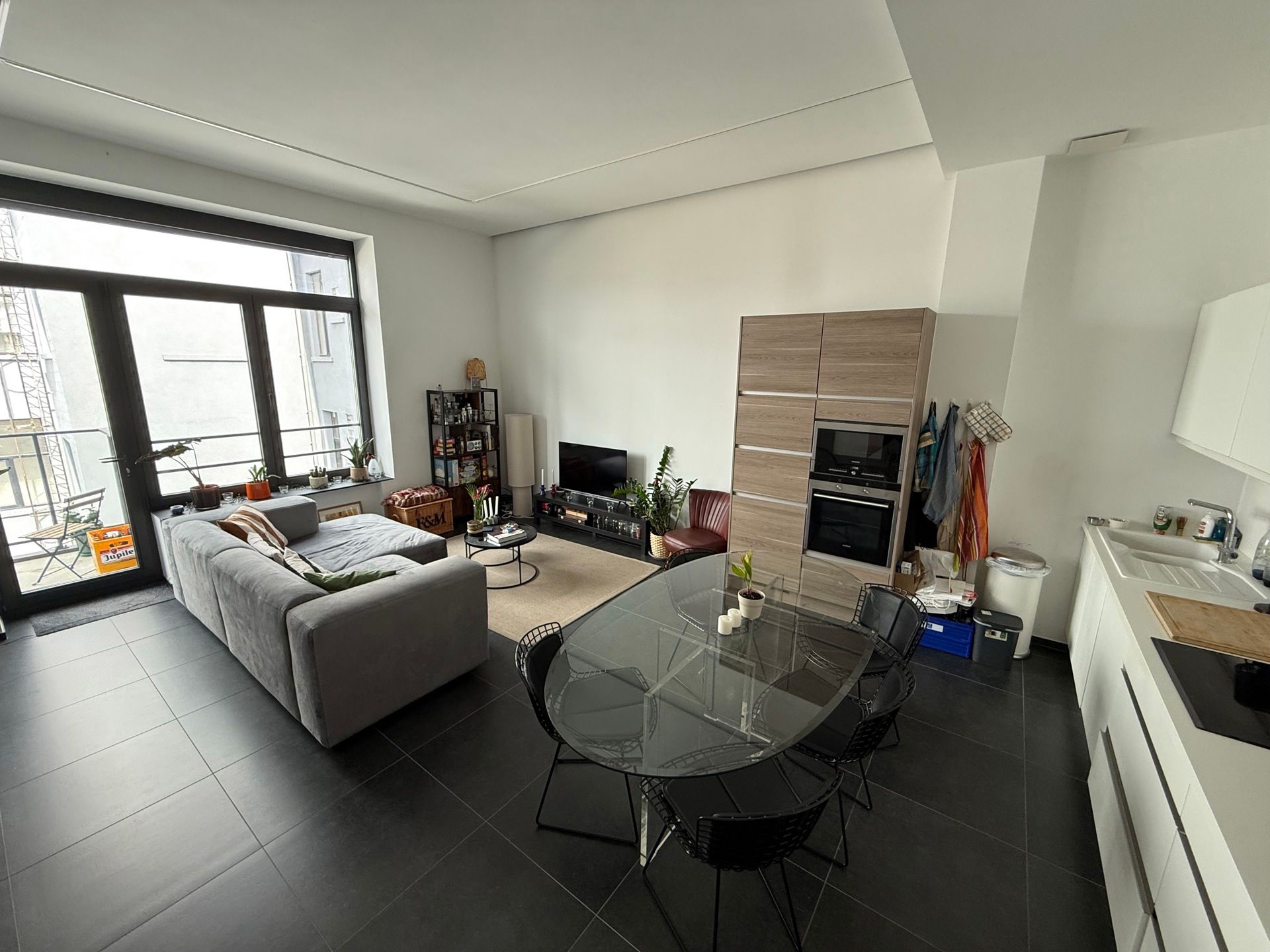 Appartement met 1 slaapkamer + parking in de Dansaert-wijk foto 5