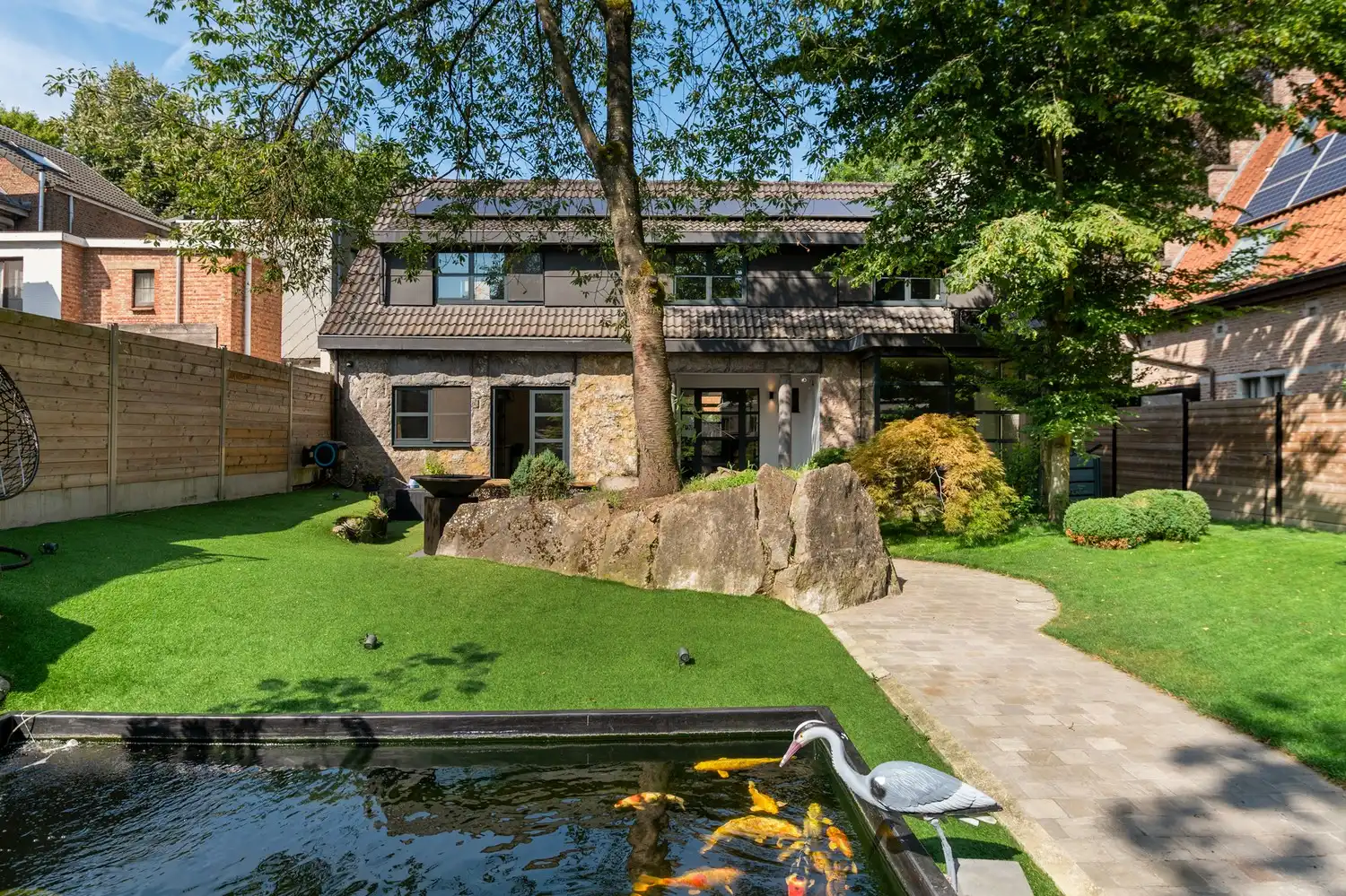Instapklare open bebouwing met 4 slpkrs en aangename tuin te Edegem foto 33