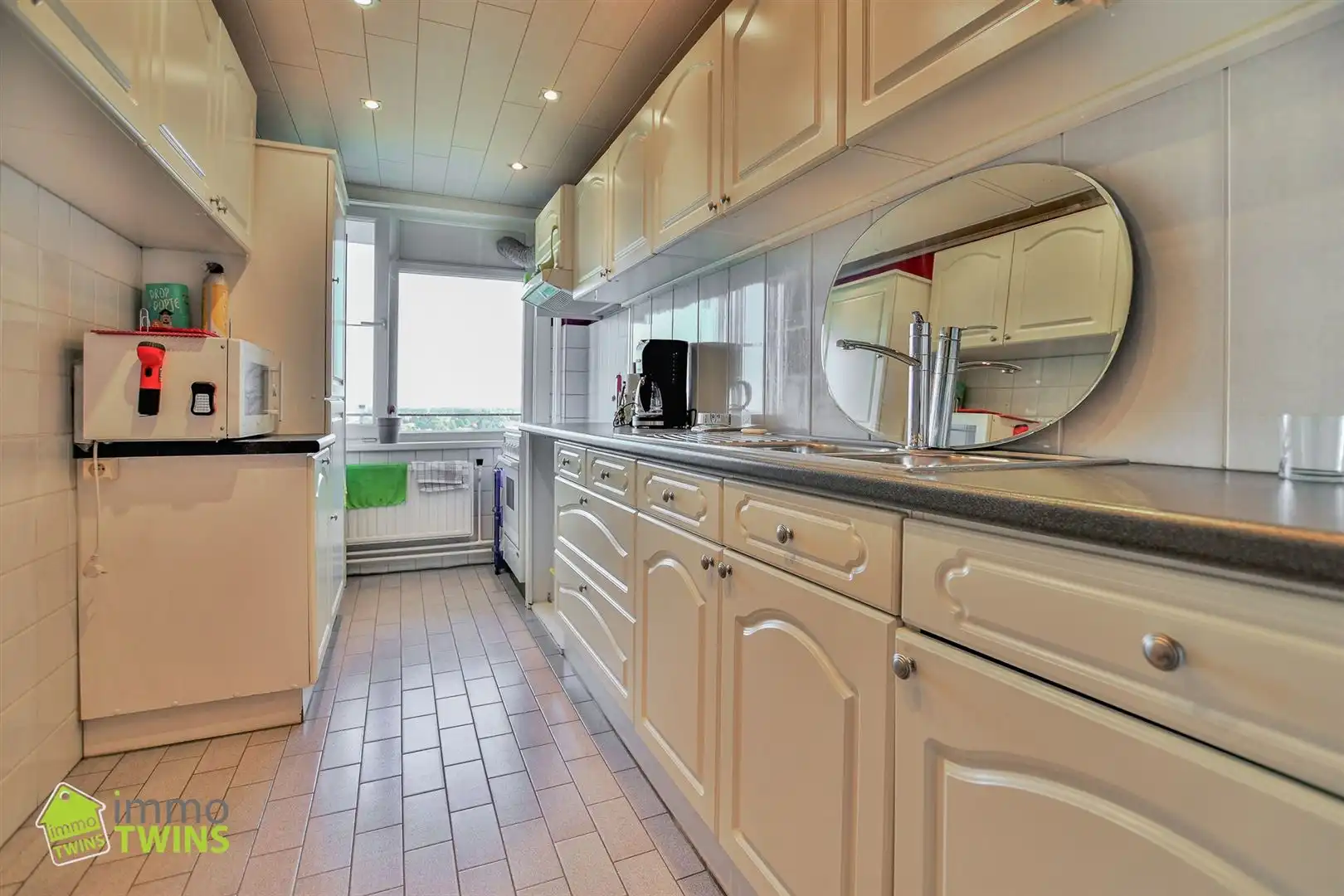 Gezellig 2-slpk appartement met terras en subliem uitzicht te Dendermonde.  foto 8