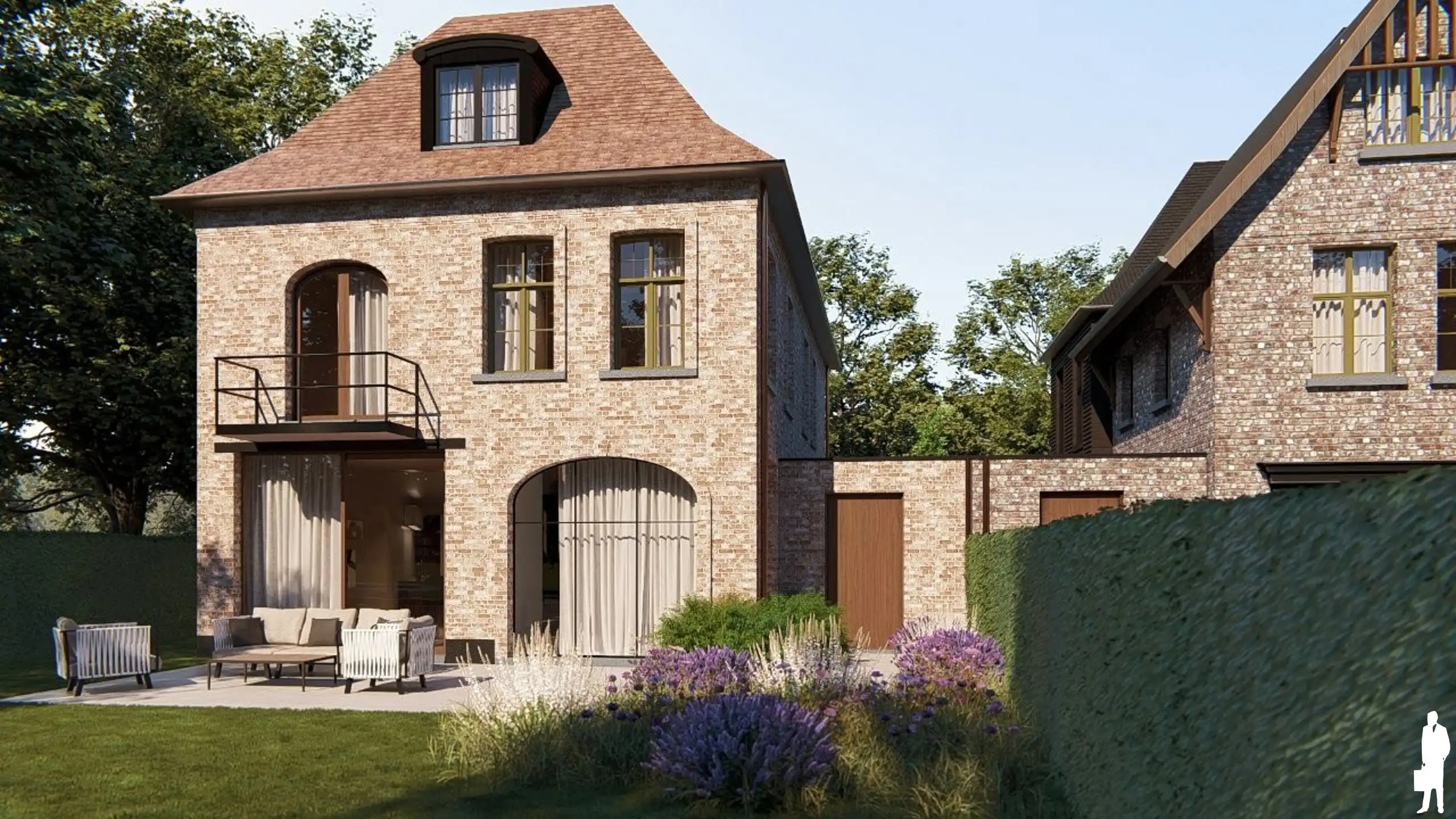 Exclusieve nieuwbouwwoning (Vlassak Architects) foto 2