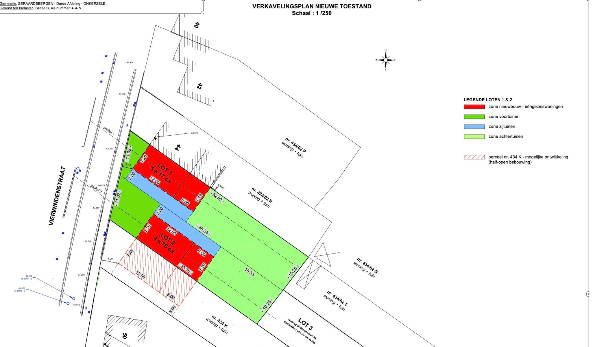 Grond te koop Vierwindenstraat - 9500 Geraardsbergen