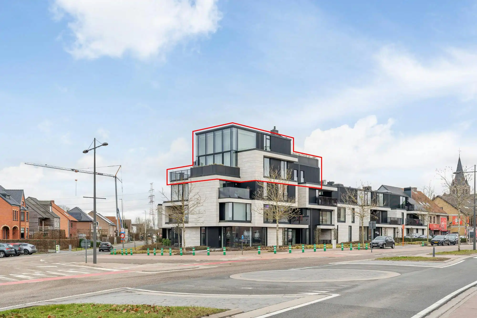 Penthouse L’estrade: uitzonderlijk wonen boven Hasselt foto 30
