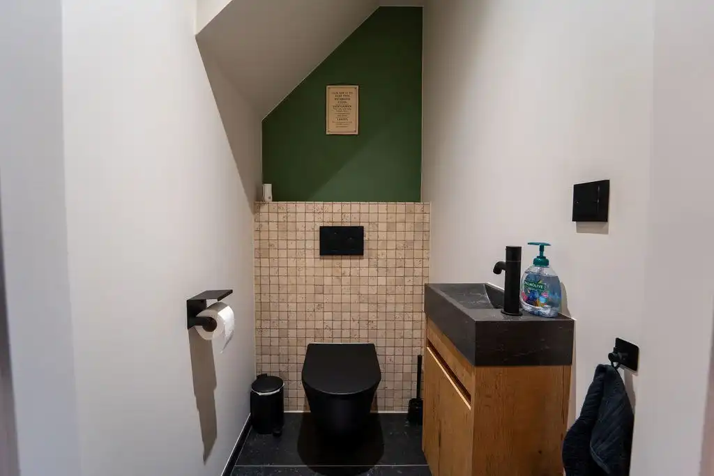 PRACHTIG GERENOVEERDE WONING MET 3 SLAAPKAMERS, 2 BADKAMERS, INPANDIGE GARAGE EN PAARDENSTALLINGEN MET ENERGIEZUINIG EPC TE WIJER (NIEUWERKERKEN)  foto 18