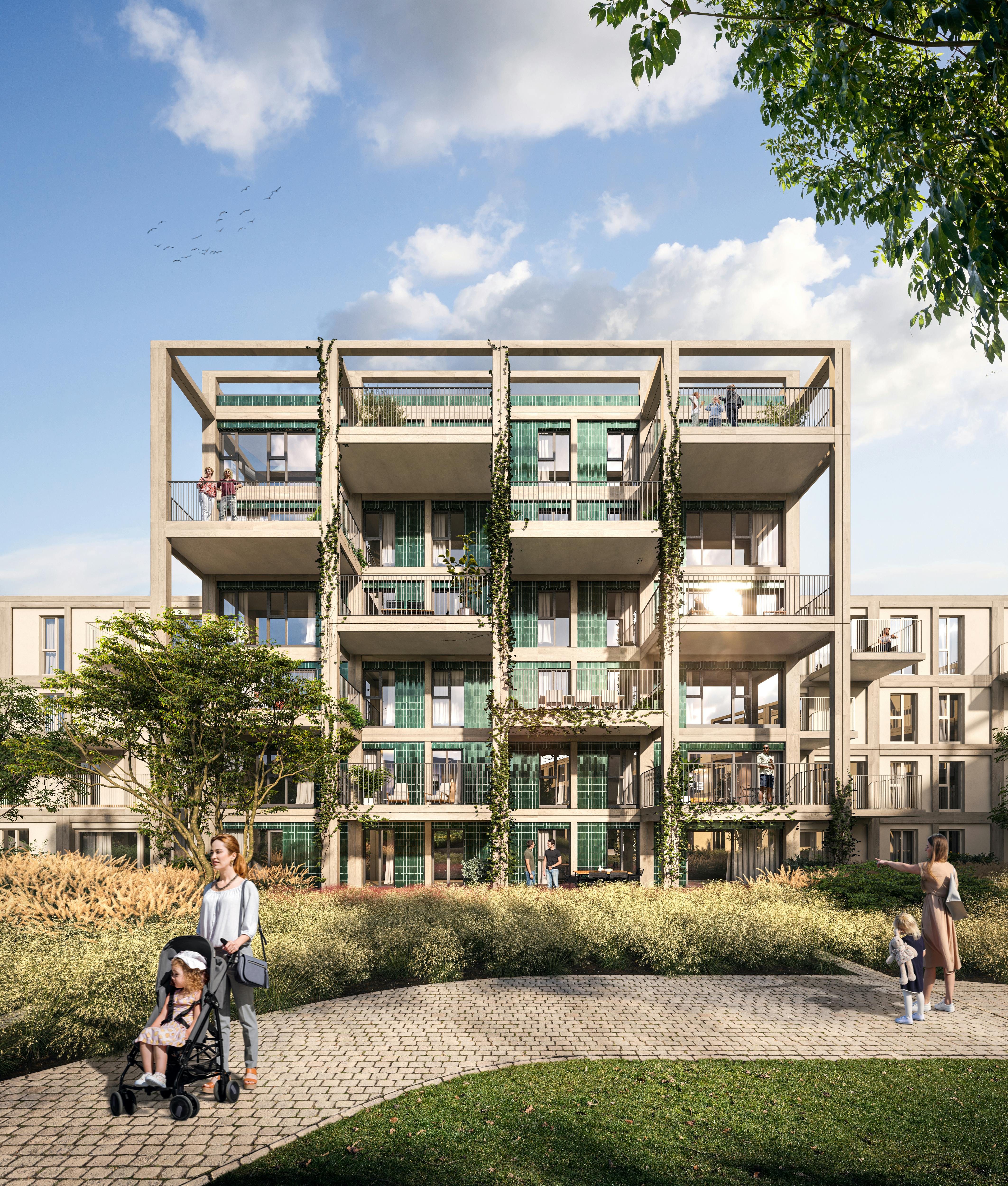 Nieuwbouw 2 slaapkamer appartement met terras te Brugge foto 5