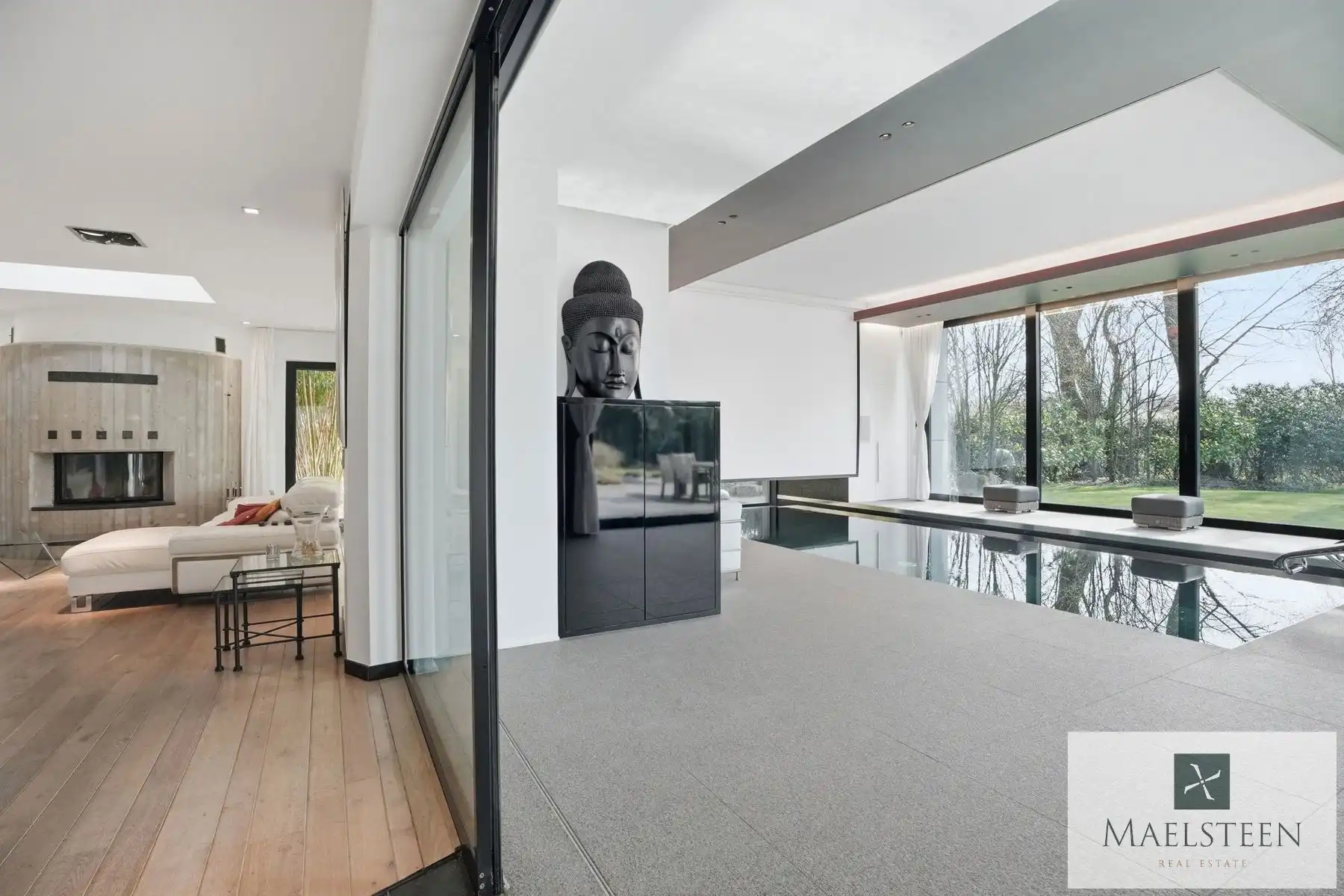 Villa met binnenzwembad op 2.045 m² Sint-Idesbald (Koksijde) foto 12