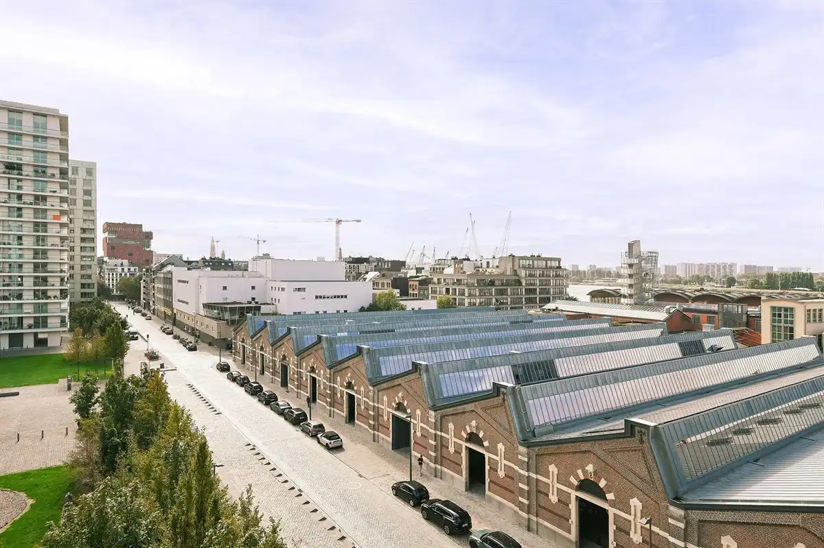 Lichtrijk appartement met terras op het Eilandje foto 22