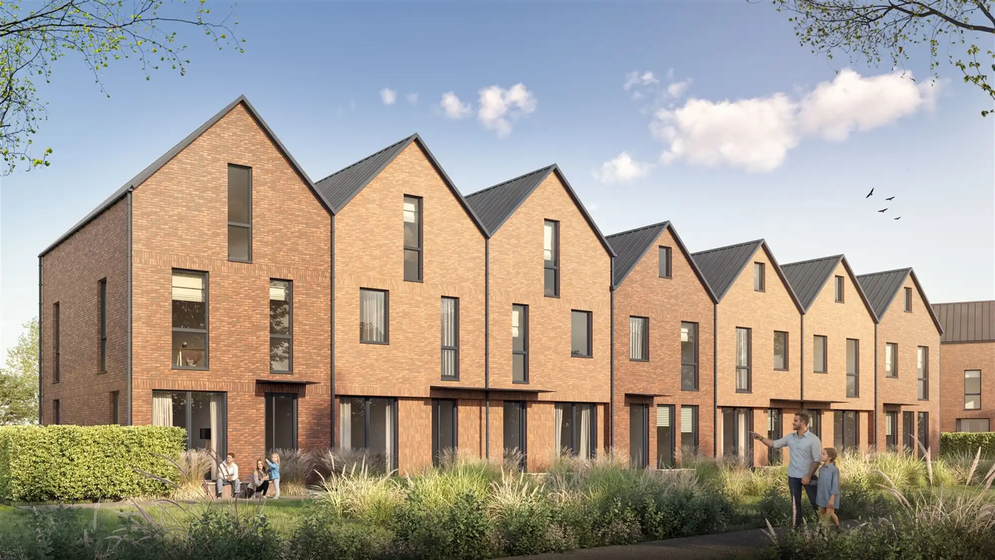 RUIME NIEUWBOUWWONING, VOLLEDIG AFGEWERKT EN KLAAR VOOR DE TOEKOMST foto {{pictureIndex}}