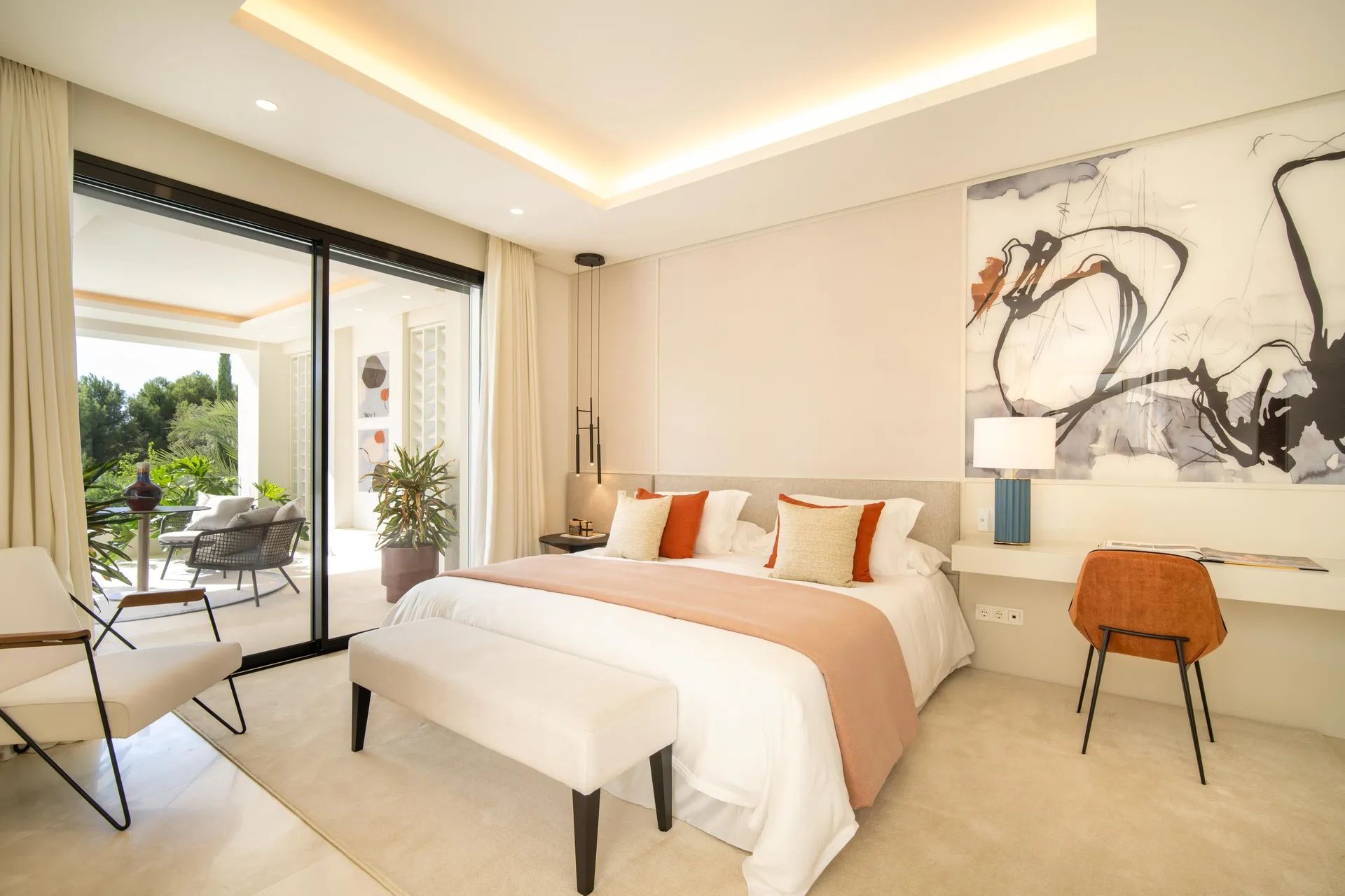 Ultieme luxe in Marbella: exclusieve villa met prachtige tuinen en privézwembad aan de Golden Mile foto 21