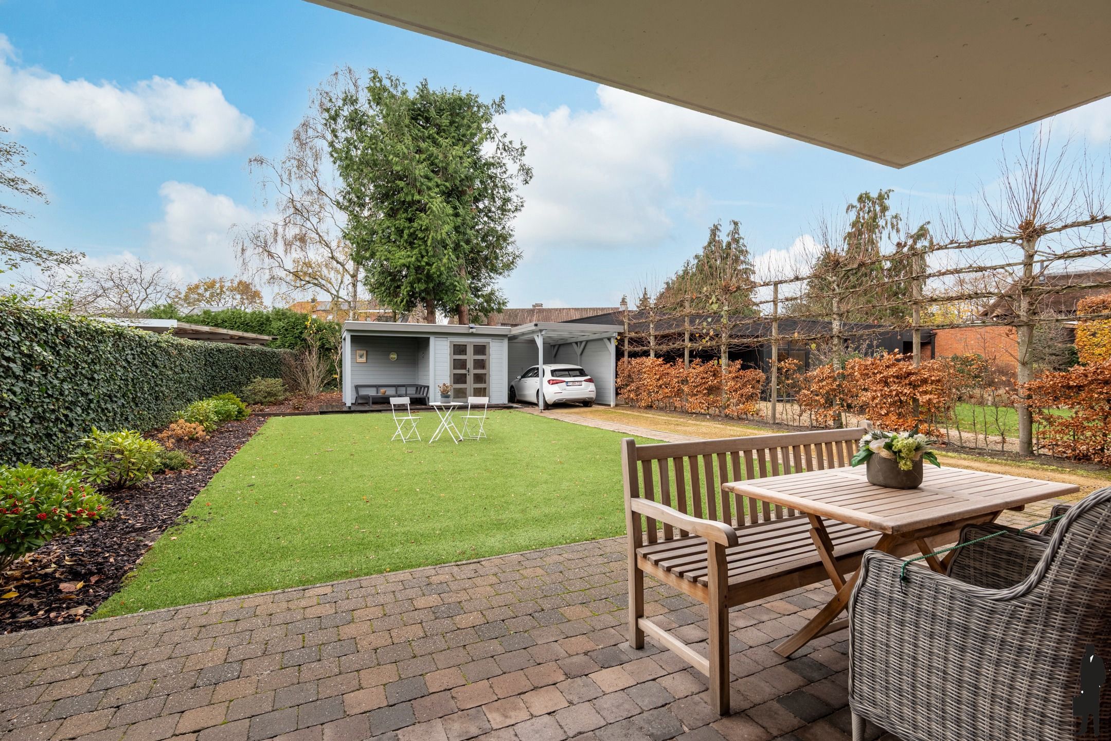 Rustig gelegen gelijkvloers appartement  foto 3