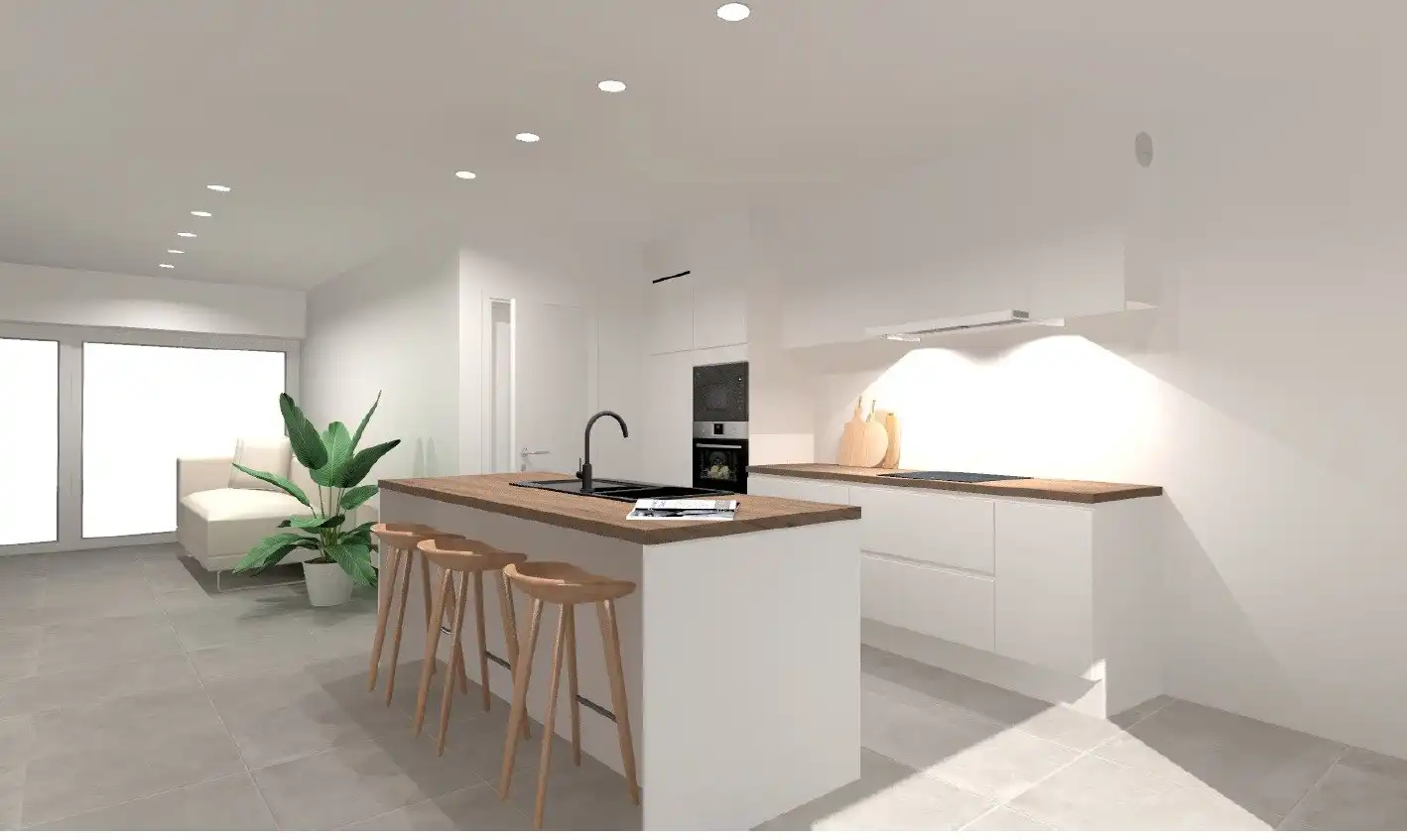 1e VERDIEP - Nieuwbouw - 2 grote terrassen & 2 kamers ! foto 3