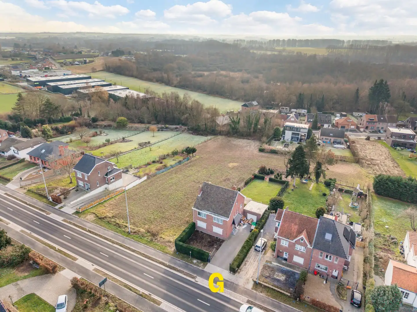 Projectgrond op 42a 34ca met mogelijkheden voor 5 halfopen woningen gelegen aan de Maastrichtersteenweg en Blaarstraat foto 6