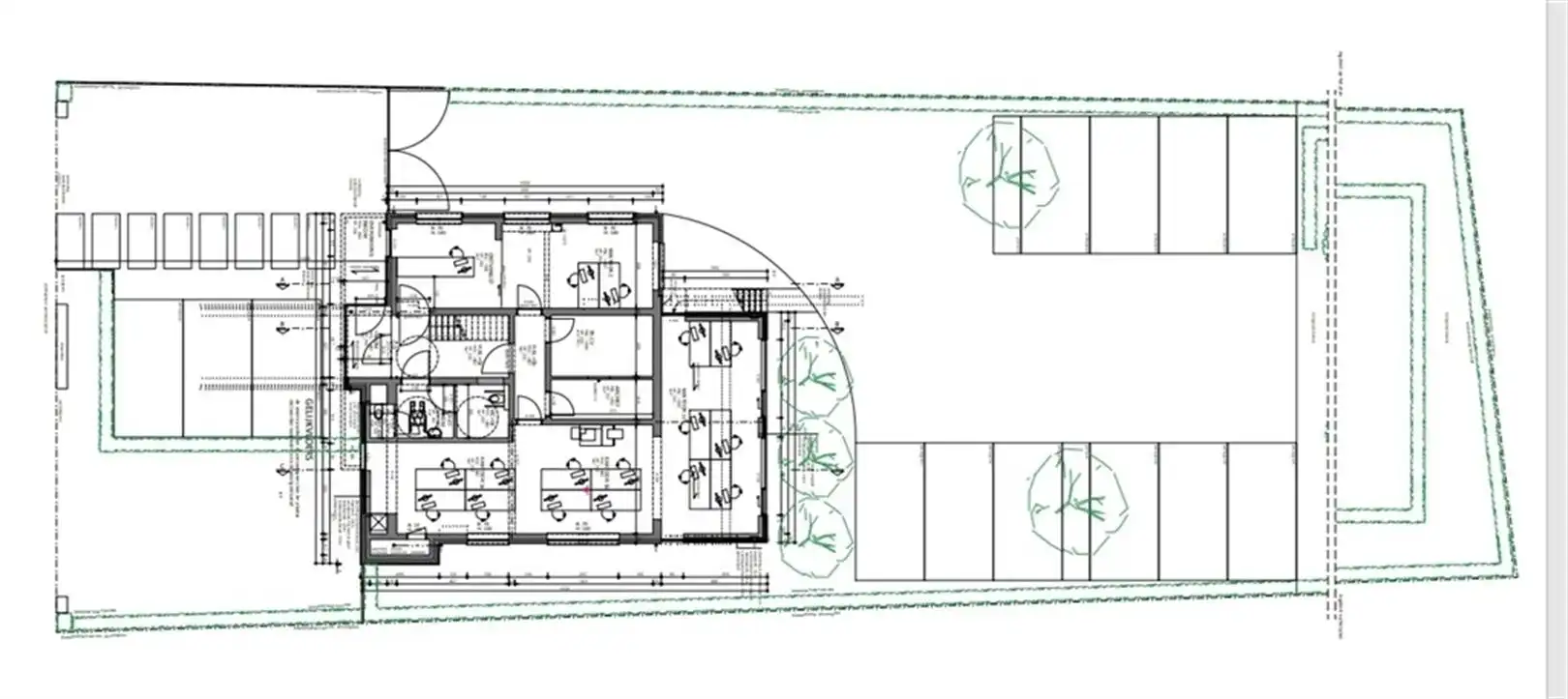 Af te werken kantoorgebouw op zichtlocatie langsheen  N9 foto 10