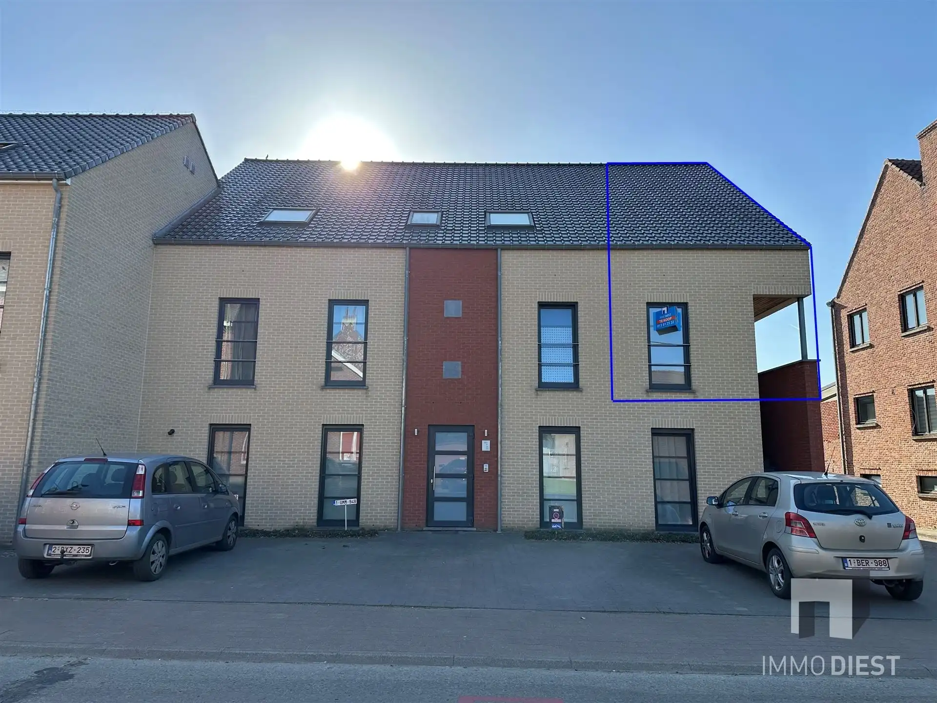 Ruim en energiezuinig duplexappartement (100 m²) met zonnig terras in Schaffen foto 2