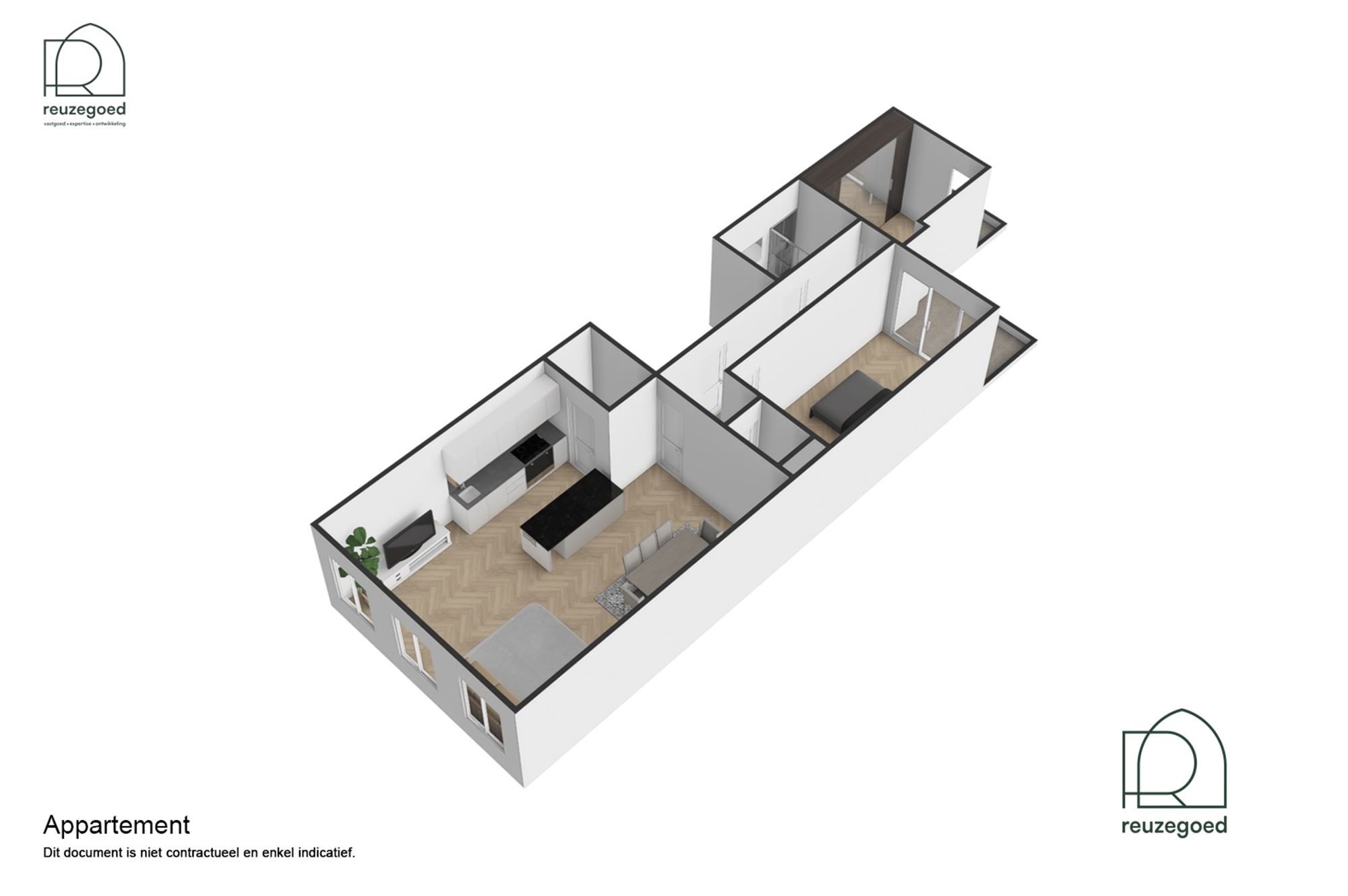 Karaktervol appartement met 2 slaapkamers in Antwerpen foto 28