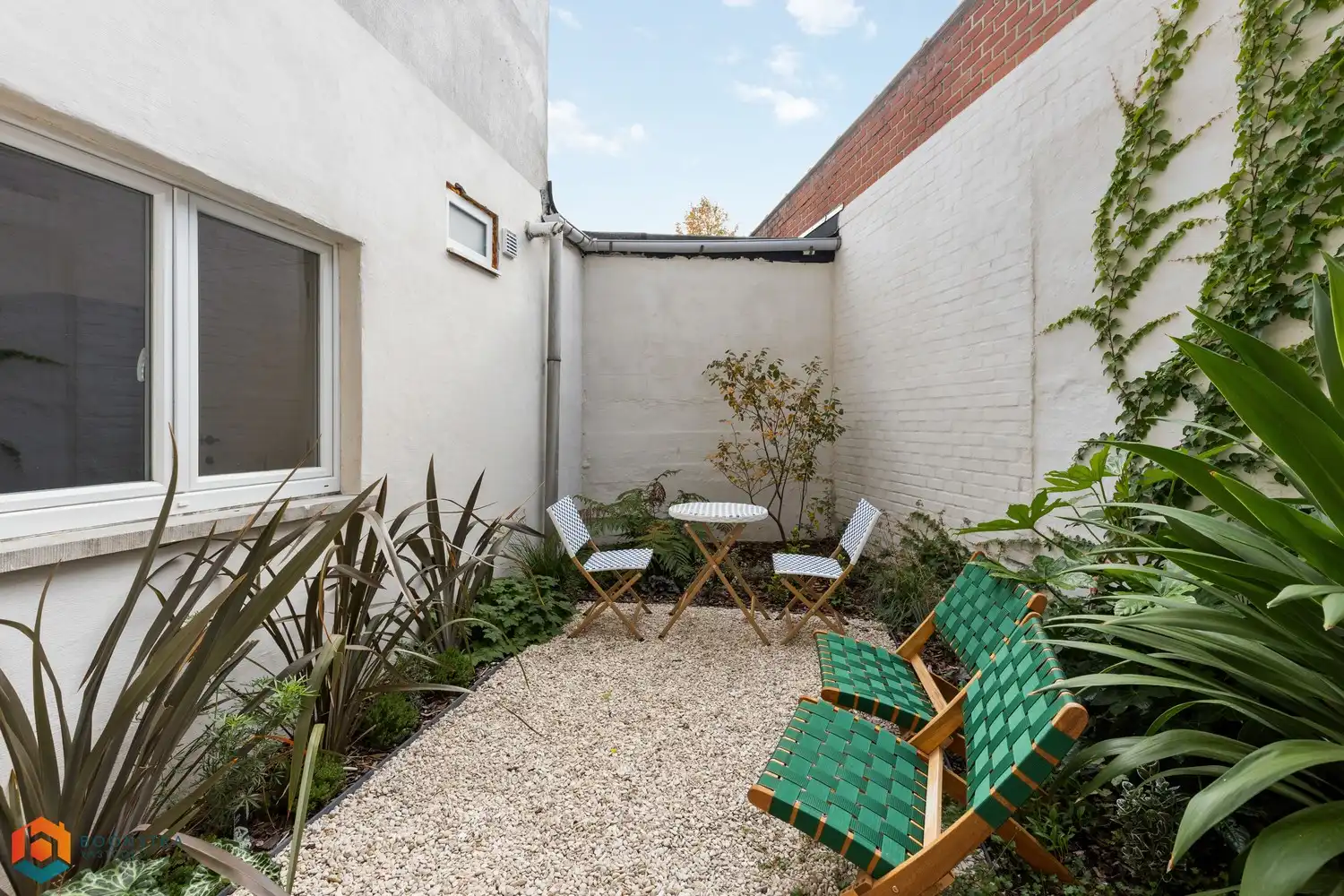 Prachtig, energiezuinig gelijkvloers appartement foto {{pictureIndex}}