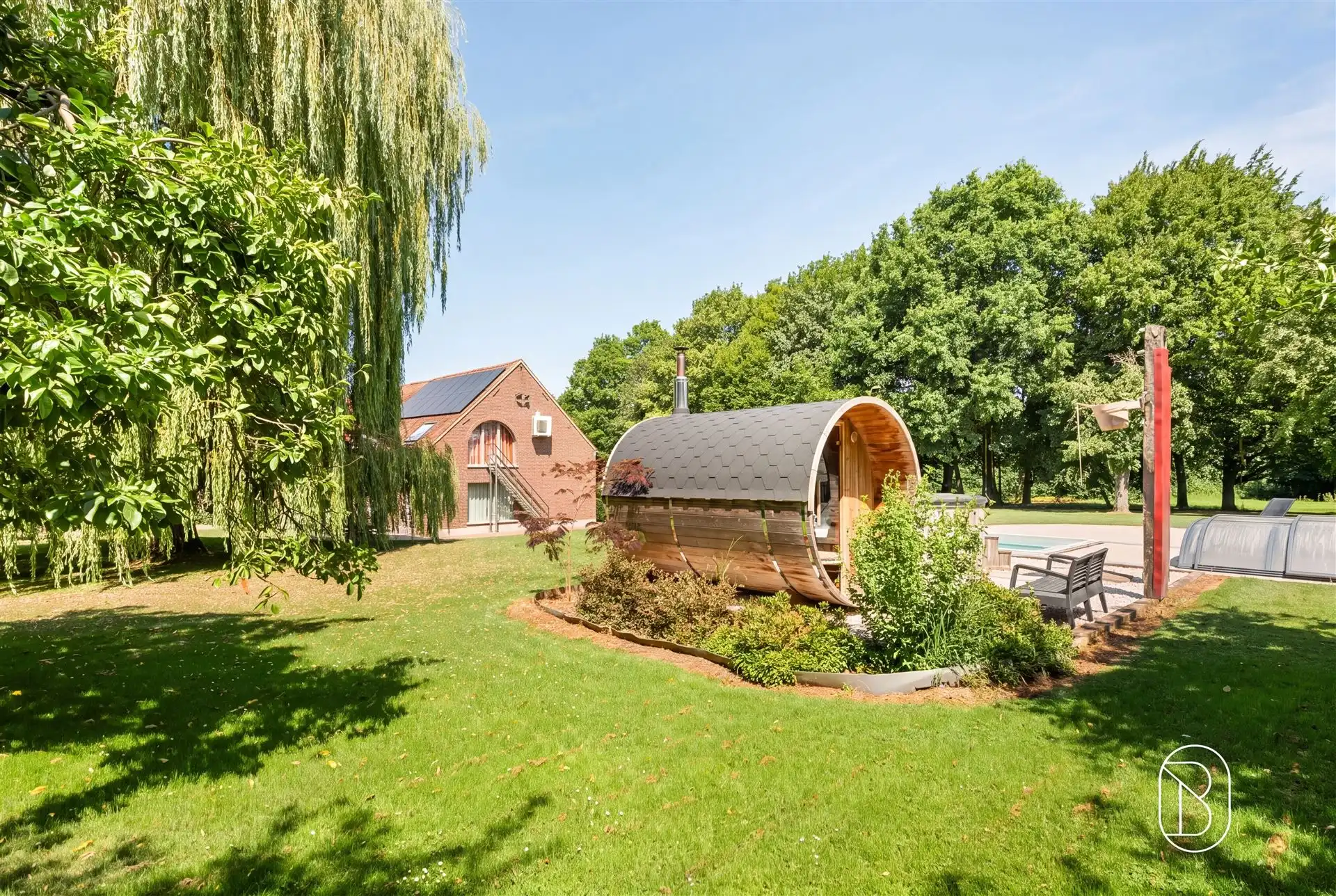 Vakantiewoning (16 pers) met feestzaal en wellness foto 6