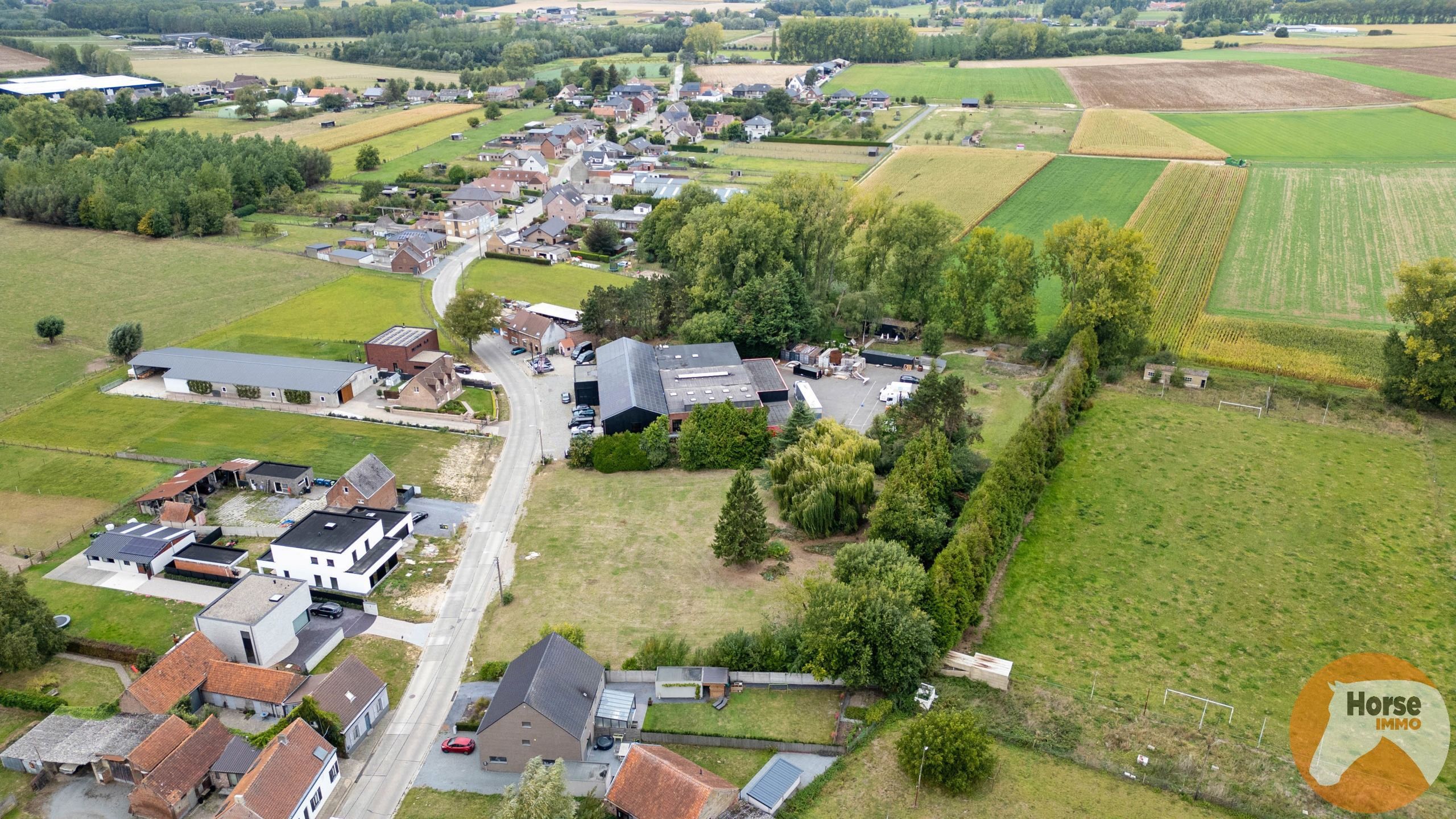 BAVEGEM- Bouwgrond (lot 1) voor halfopen bebouwing met weide foto 5