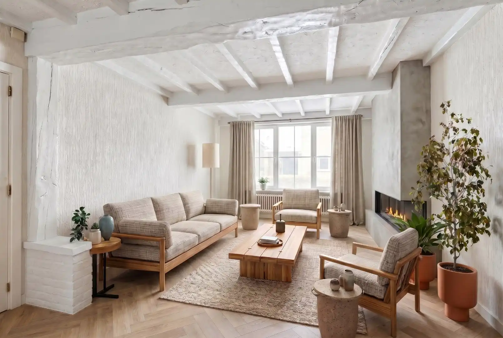 Zongerichte woning nabij zee en strand foto {{pictureIndex}}