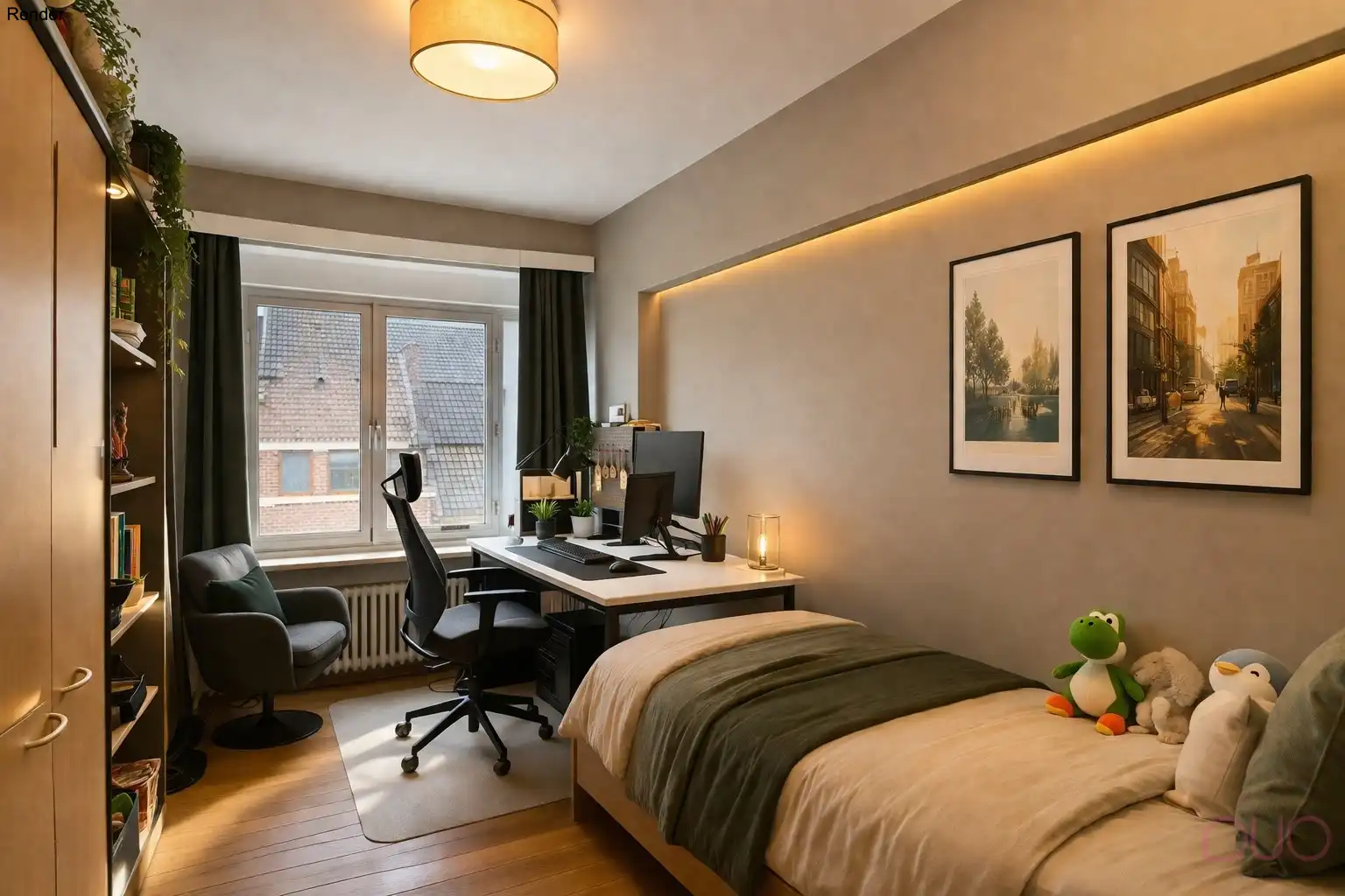 Centraal gelegen instapklaar appartement met drie slaapkamers en terras foto 13