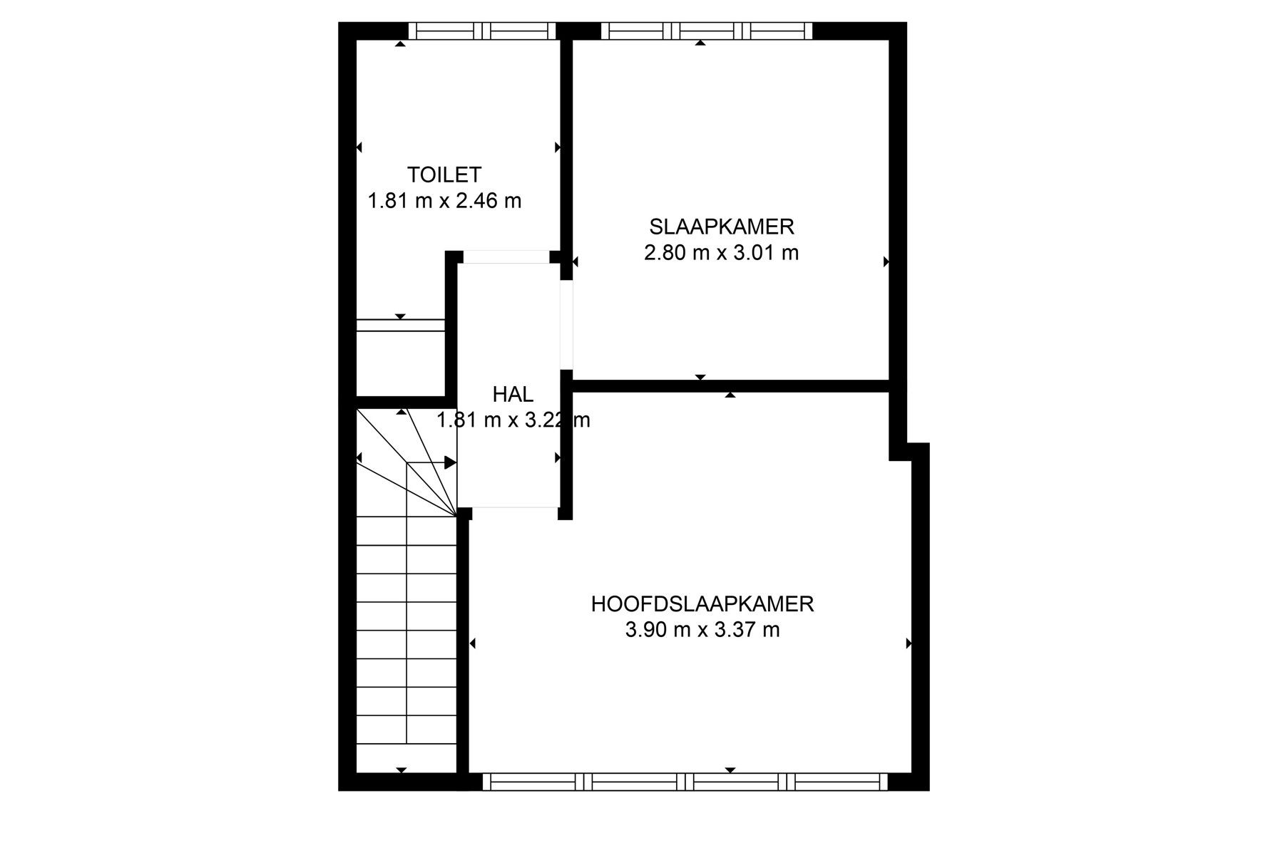 Gerenoveerd en Energiezuinig 2-Slaapkamer Duplex Appartement foto 23