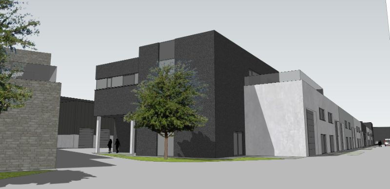 Modern nieuwbouw magazijn met kantoorruimte in Gent foto 12