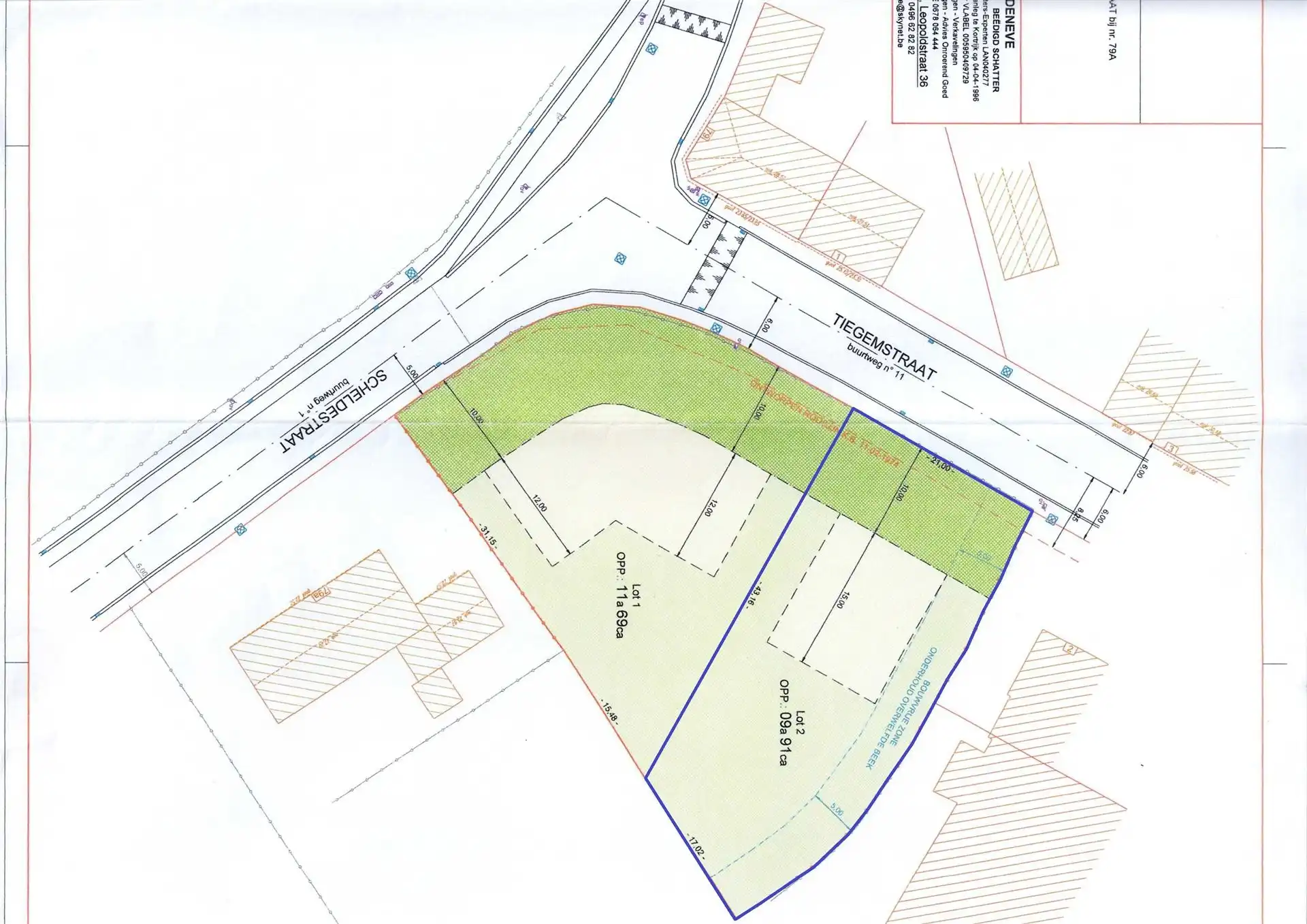 Ruime bouwgrond van 991 m² voor open bebouwing foto 4