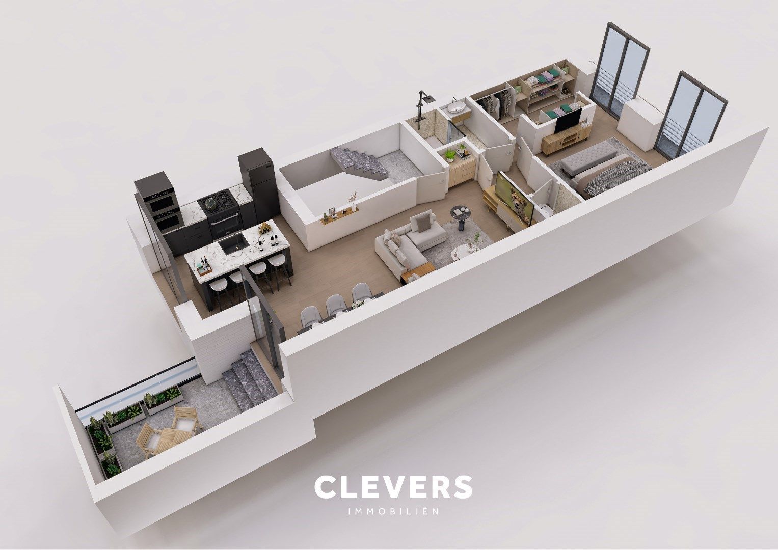 Renovatieproject met vergunde bouwplannen. foto 3