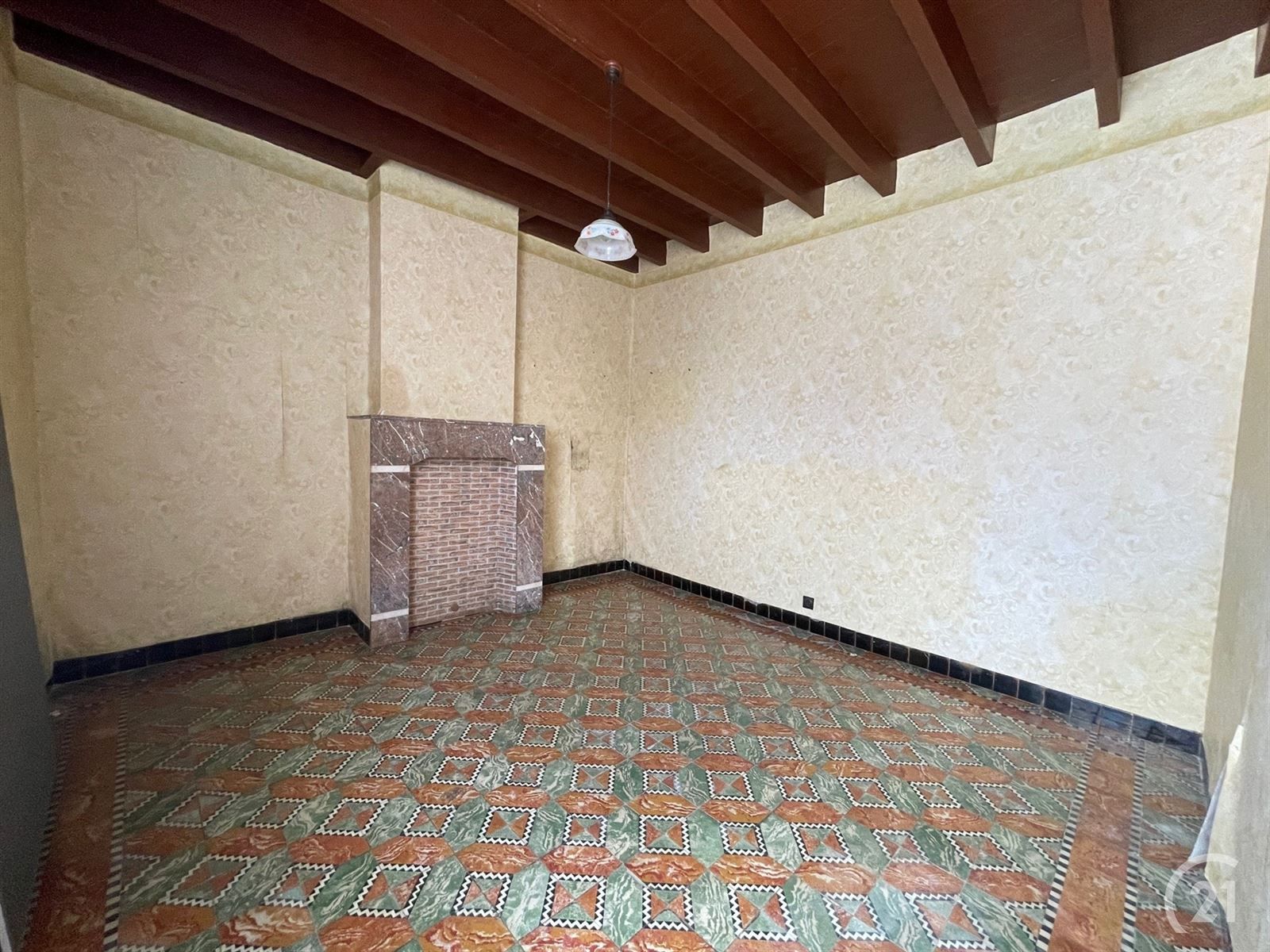 Te renoveren 3 gevelwoning met stallen en tuin op 17are22 foto 6