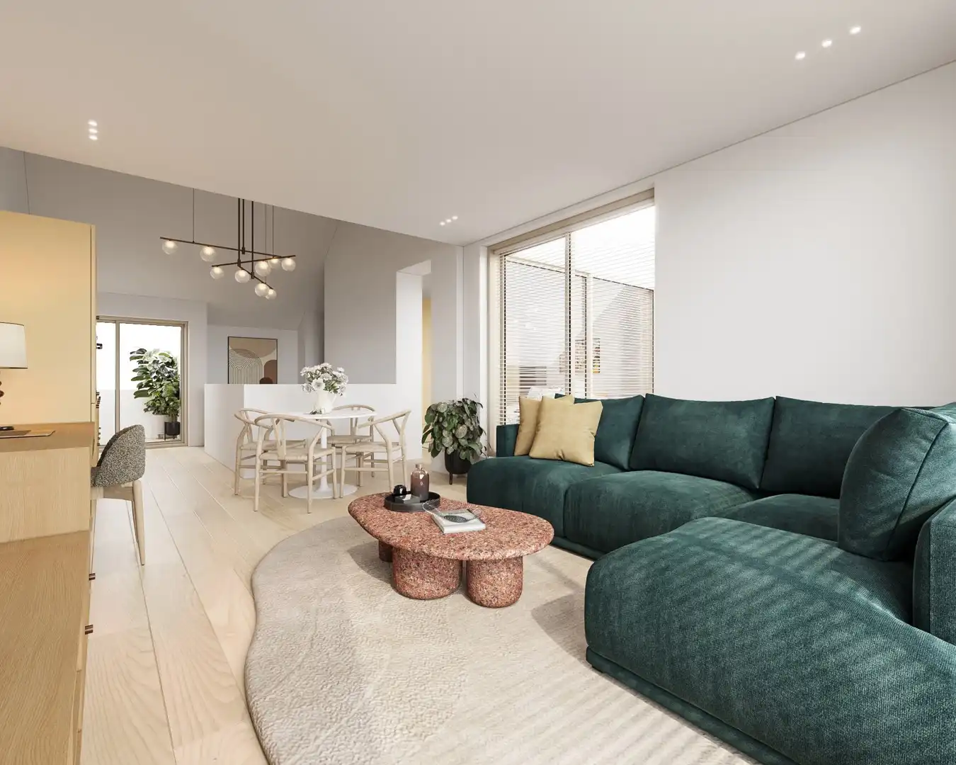 Nieuwbouw city flat in het centrum van Gent foto 3