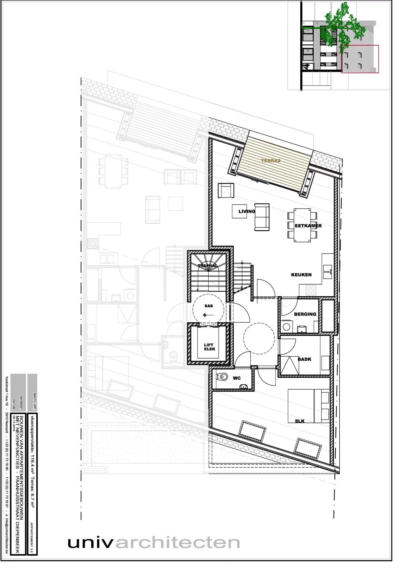 Duplexappartement centrum Diepenbeek foto 26