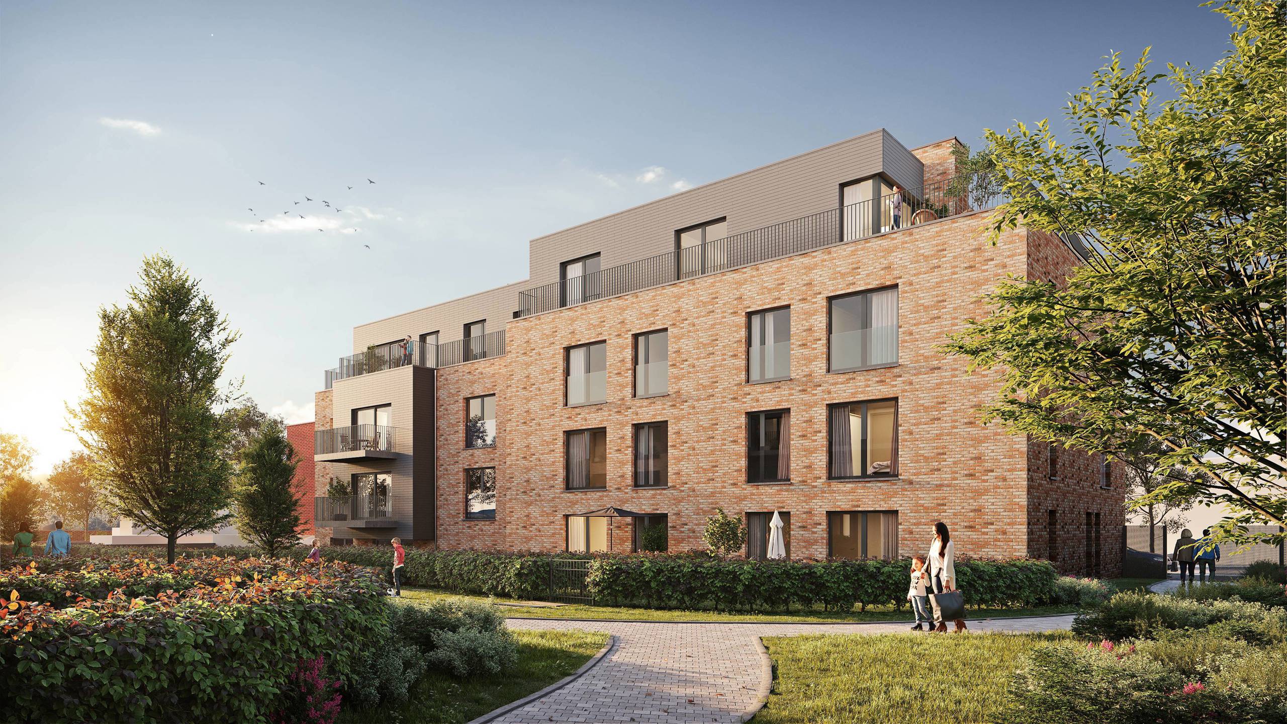 Binnenparkeerplaatsen in een beveiligde residentie foto 4