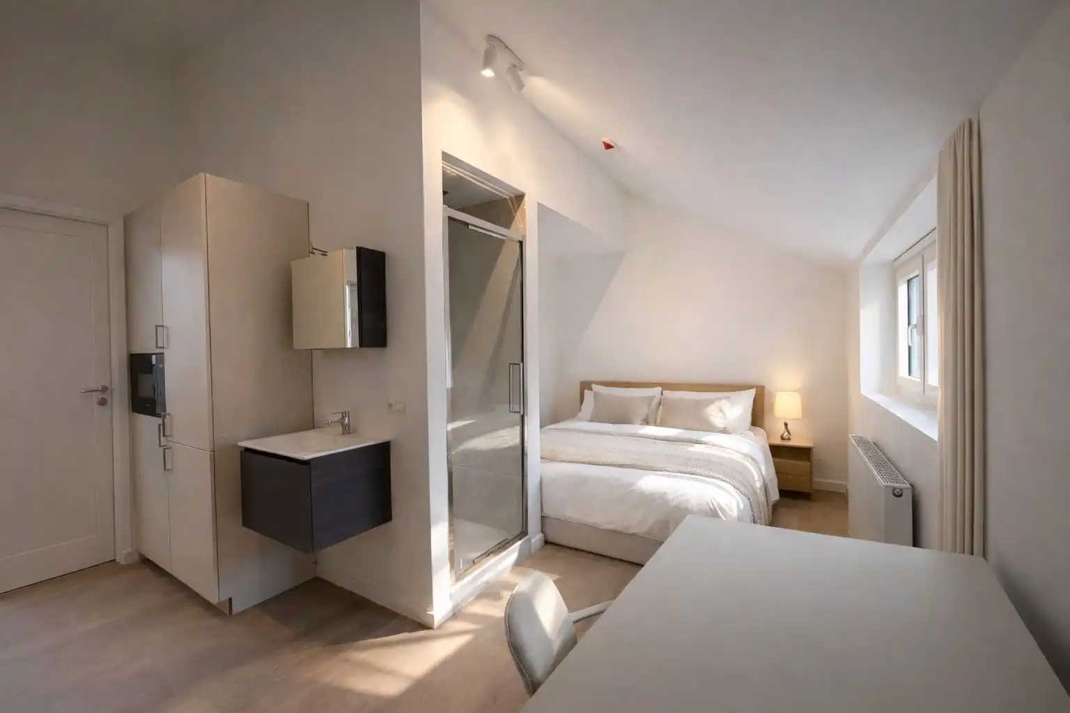 Gerenoveerde studentenkamer foto {{pictureIndex}}