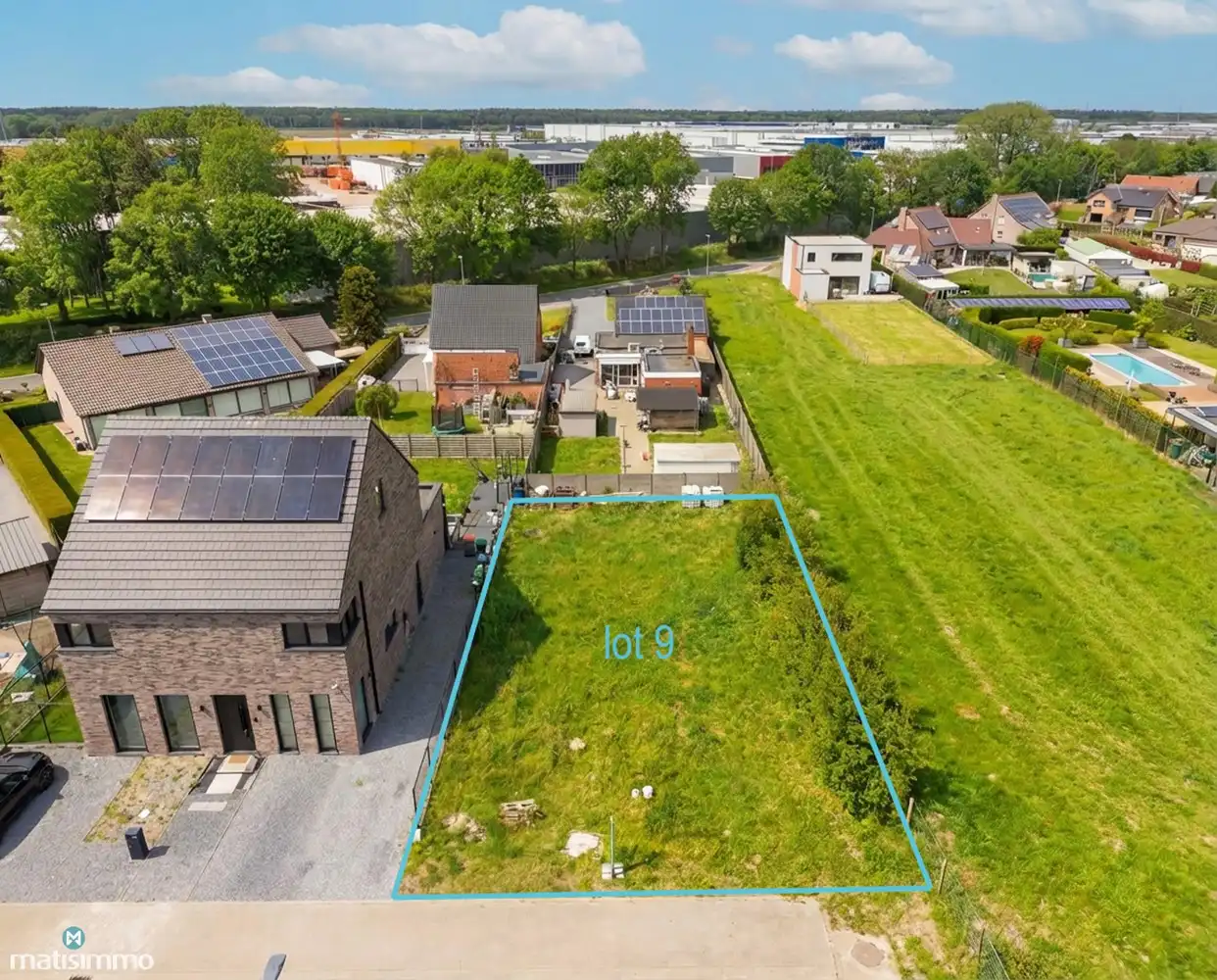 RUSTIG GELEGEN BOUWGROND VOOR OPEN BEBOUWING MET ZUIDWESTGEORIËNTEERDE TUIN TE OUDSBERGEN foto 5