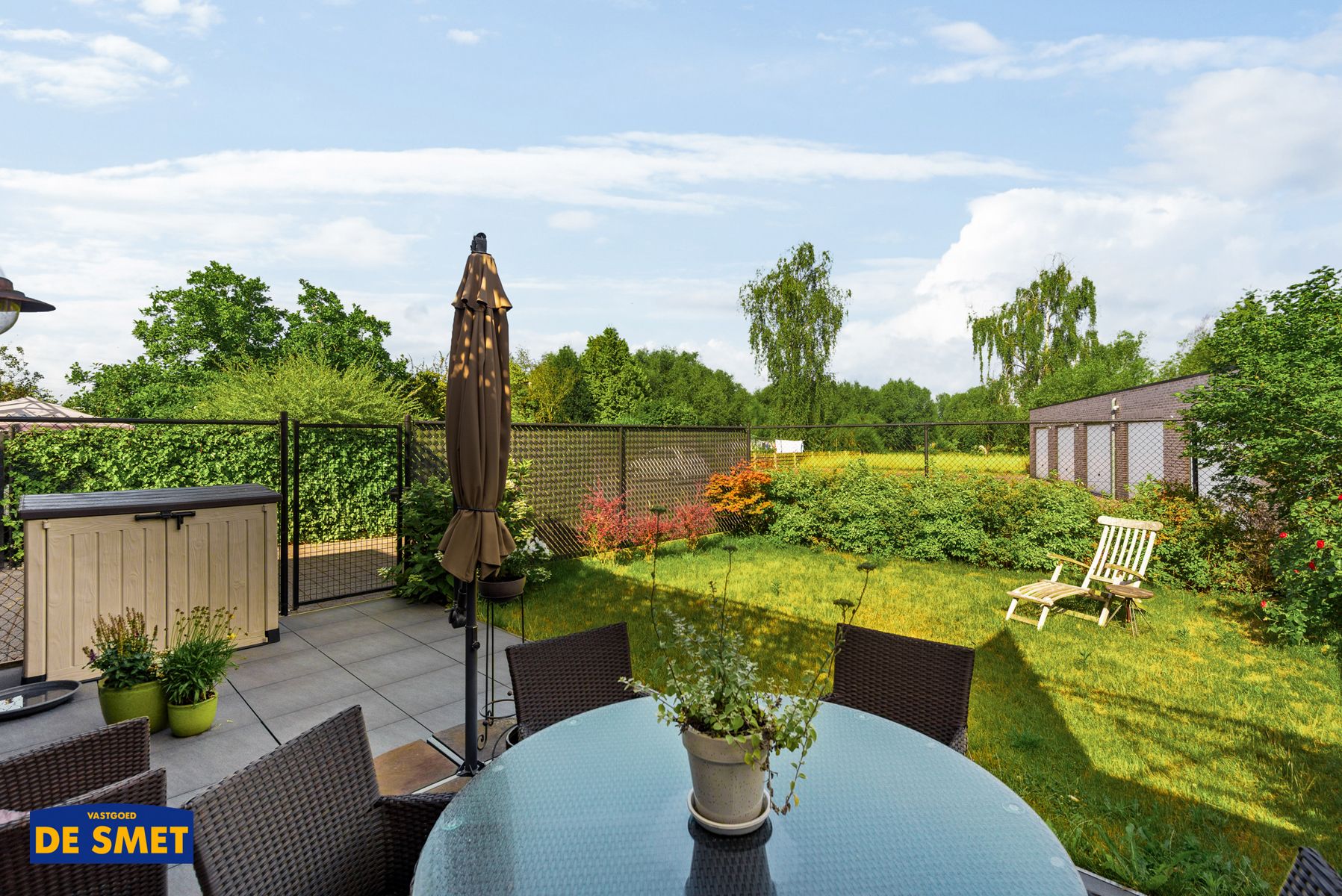 Gelijkvloers appartement met tuin, autostaanplaats en garage foto 2