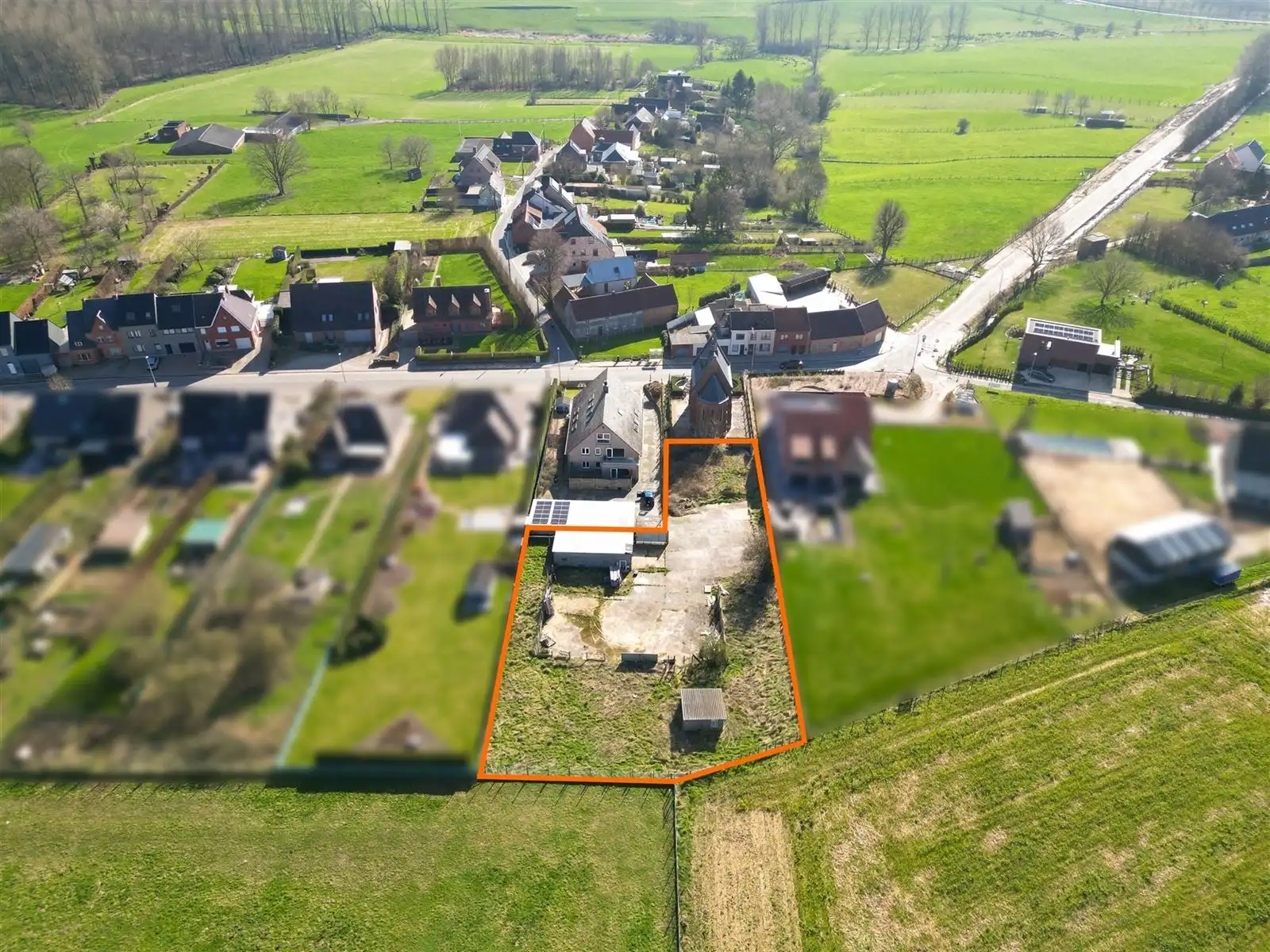 Grond met garage in Sint-Maria-Oudenhove  foto 2