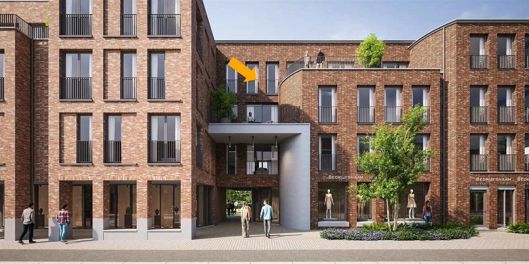 Uniek doorzonappartement met 3slk en 2 terrassen  foto {{pictureIndex}}