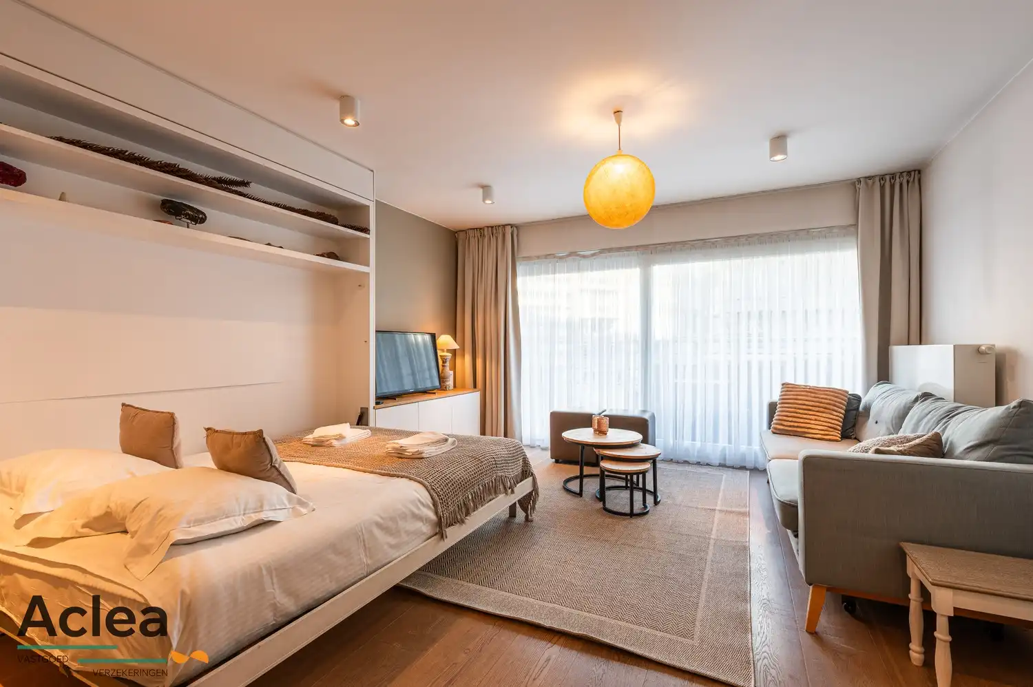 Smaakvol ingerichte studio in de Lippenslaan! foto 6