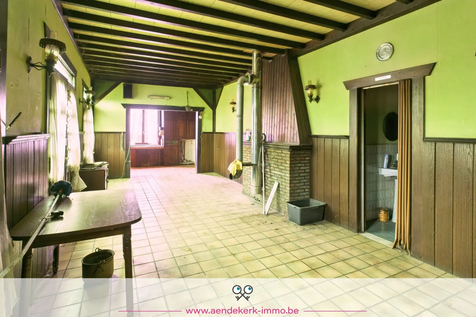 Te renoveren woning met handelsruimte en bijgebouw in Kessenich foto 6