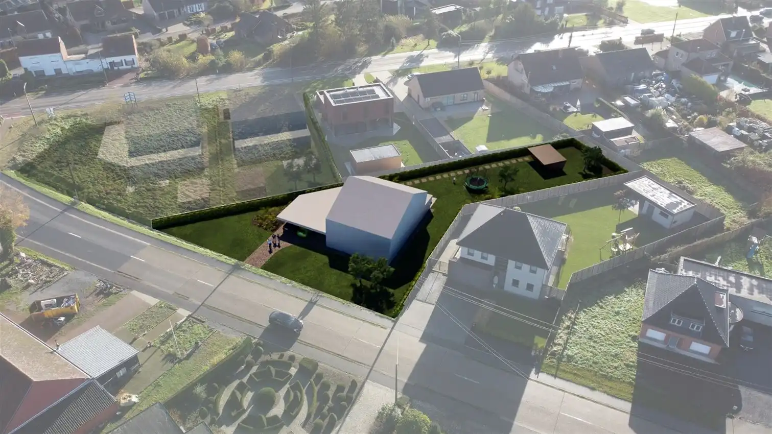 Royale bouwgrond voor open bebouwing van 12a84ca foto 3