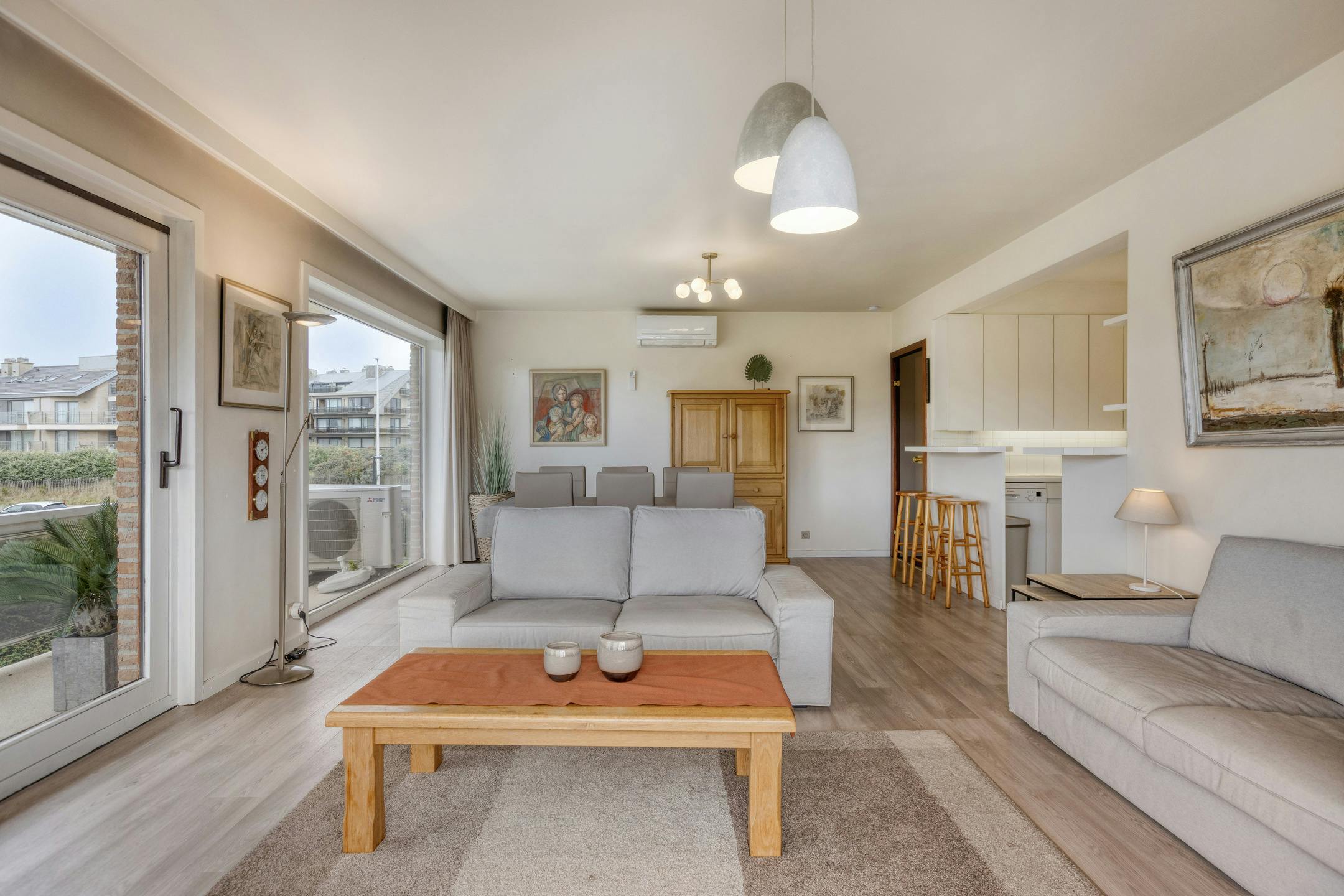 Zonnig hoekappartement met 2 slaapkamers en mooi groen zicht foto 4