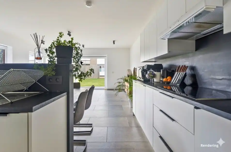 Ruime nieuwbouw met home-office, 3 slaapkamers, tuin met uitweg & garage. (aankoop aan 2% mogelijk!) foto 10