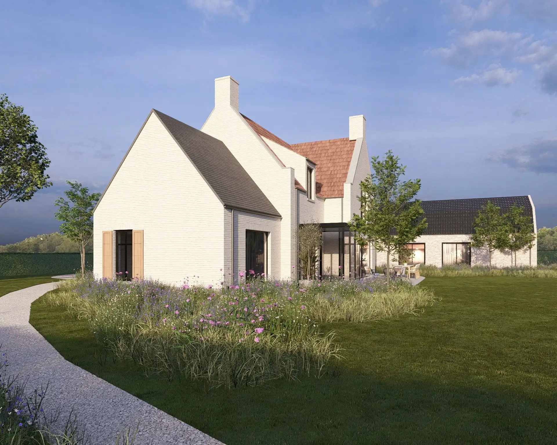 Exclusieve bouwgrond met open zicht gelegen aan het Zwin met goedgekeurde bouwplannen. foto 9