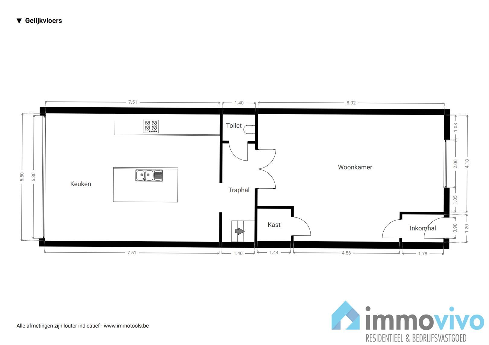Te renoveren woning met 2 slaapkamers en tuin. foto 13